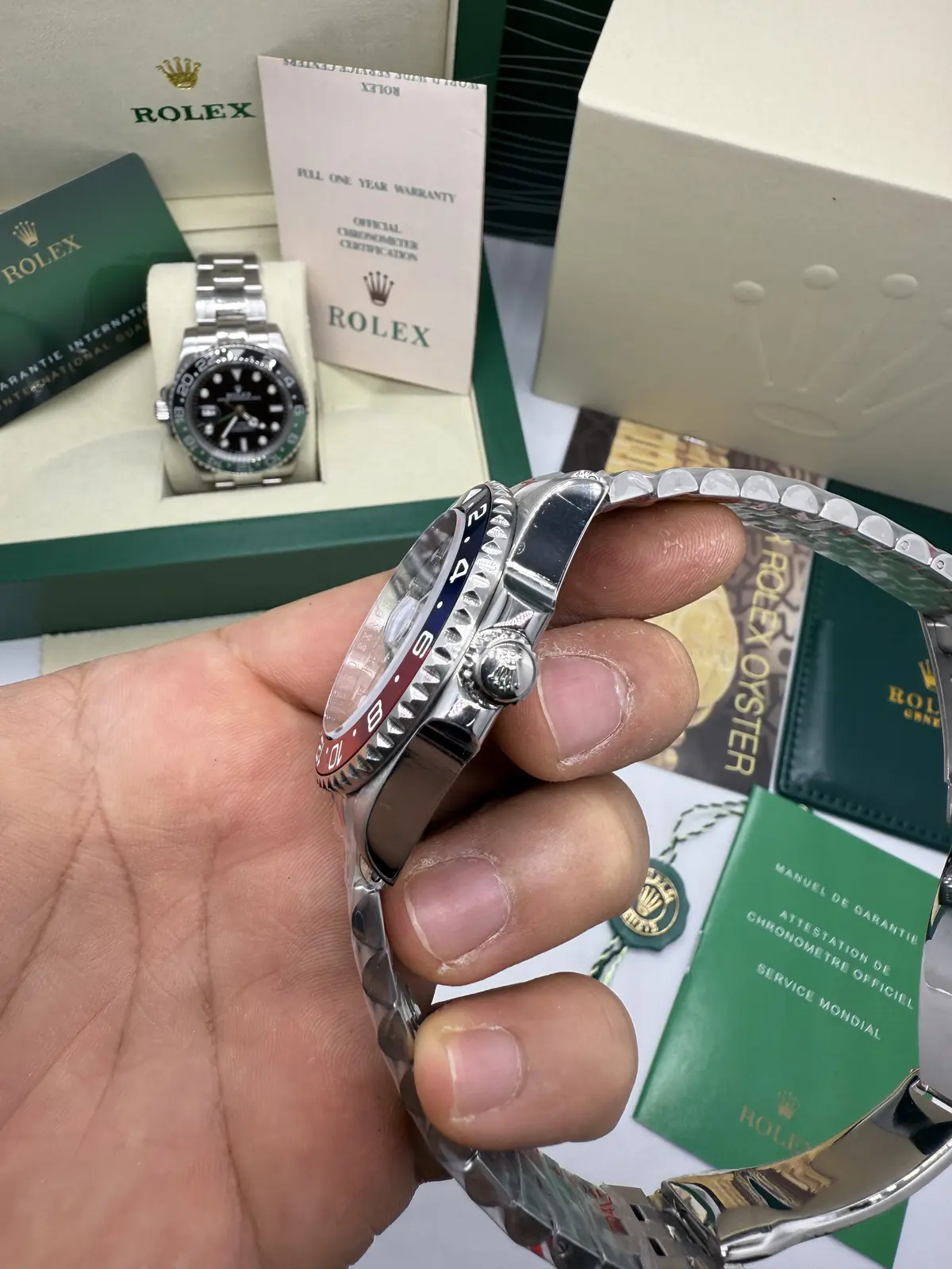 Rolex GMT Master II " Meteorite"