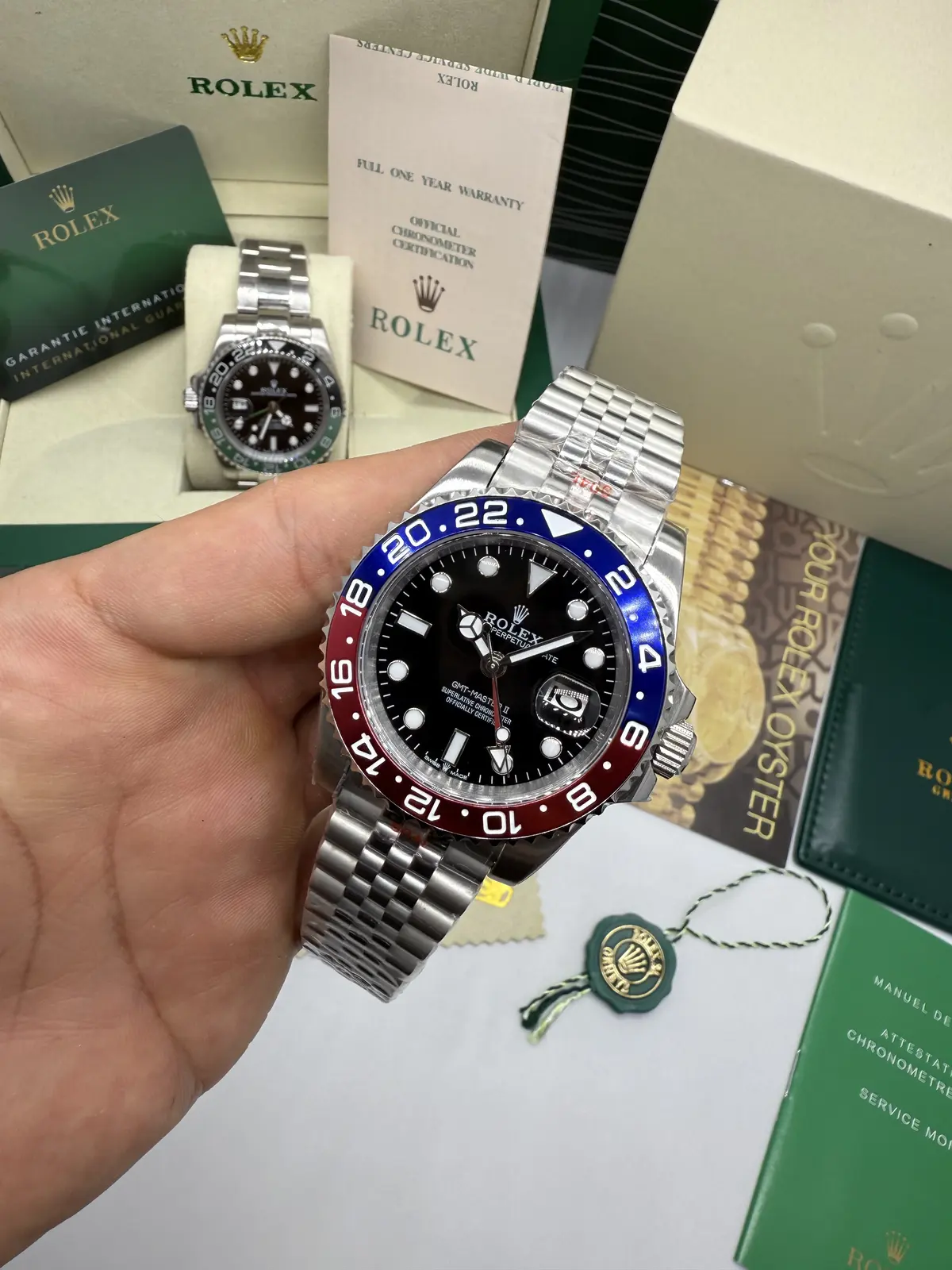 Rolex GMT Master II Pepsi