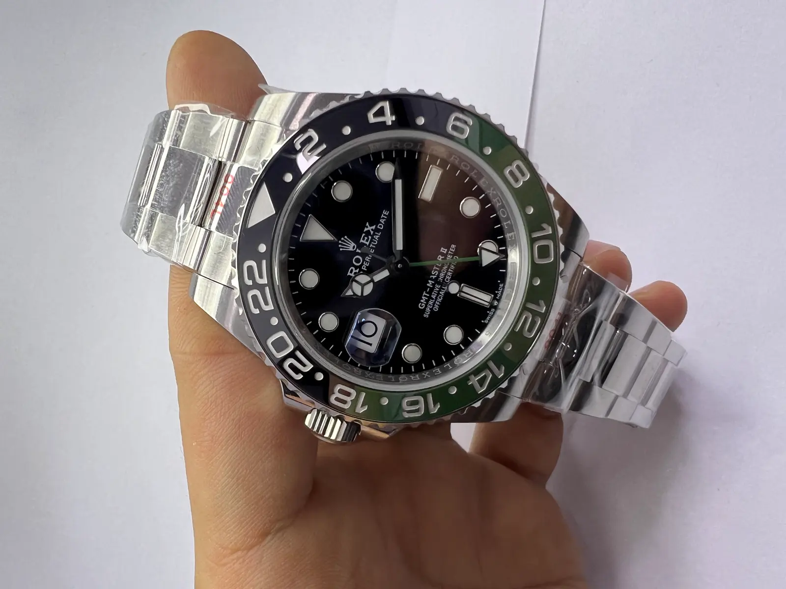 Rolex GMT Master II "Sprite" Canhoto
