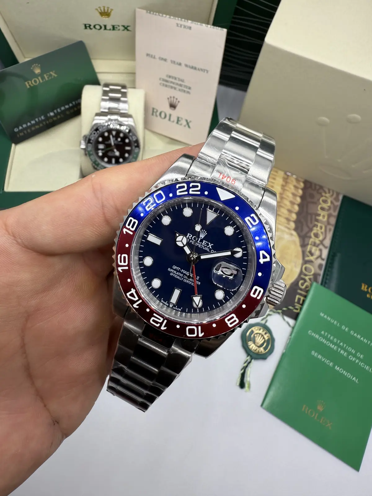 Rolex GMT Master II " Superman"