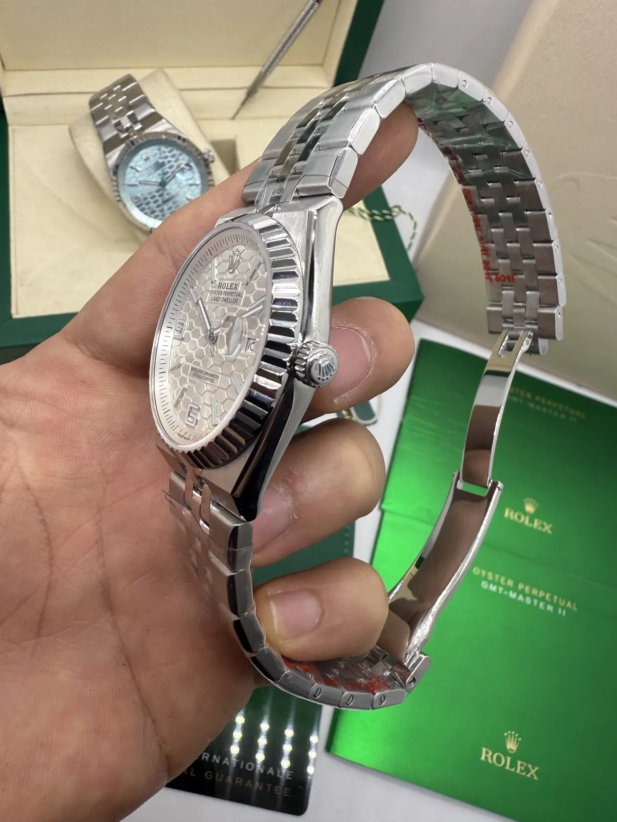 Rolex Land Dweller Aço