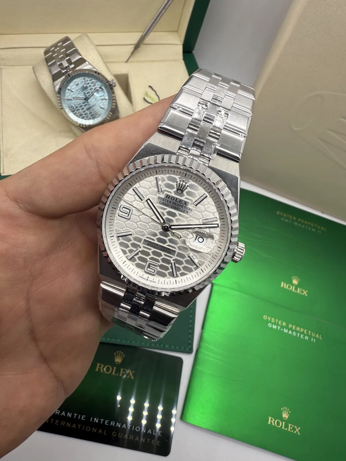 Rolex Land Dweller Aço