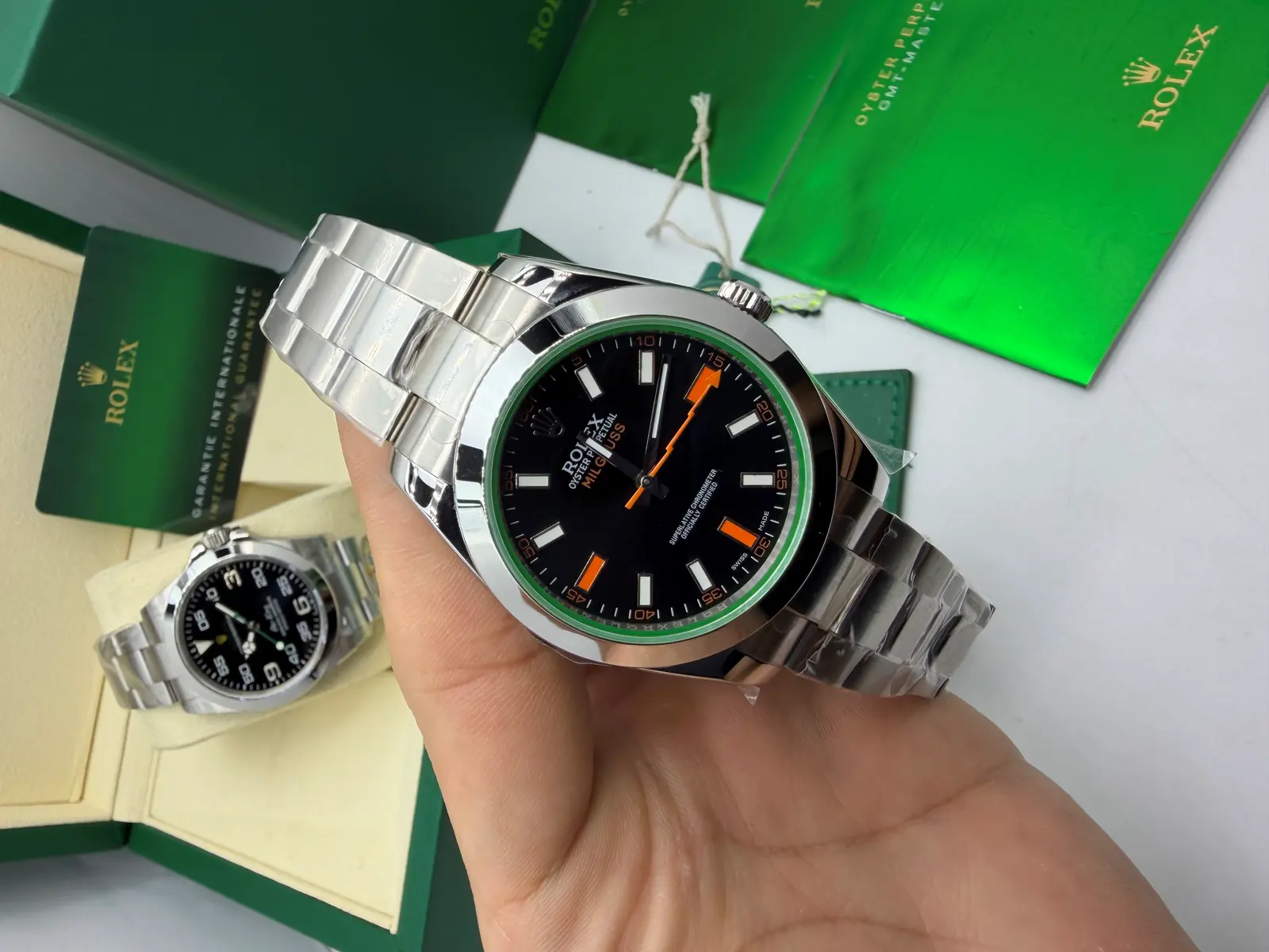 Rolex Milgauss Dial Preto