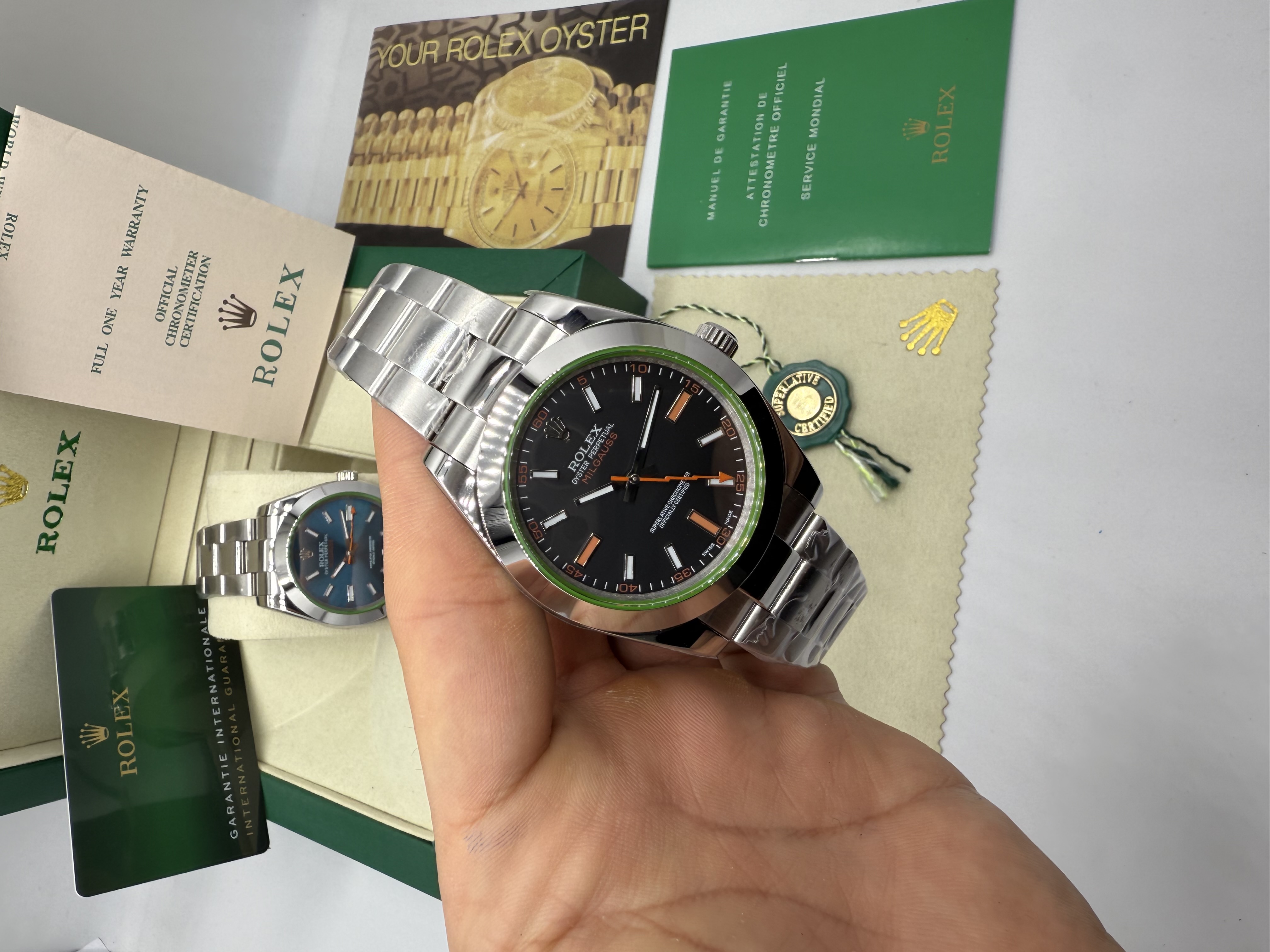 Rolex Milgauss Dial Preto