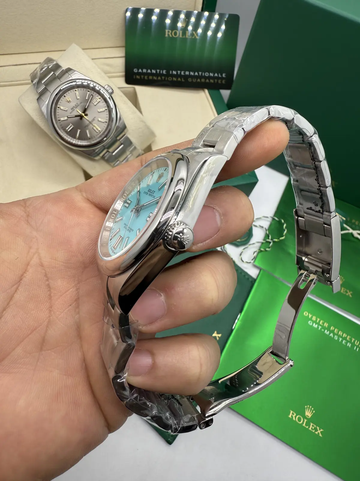 Rolex Oyster Perpetual Tiffany 41 mm