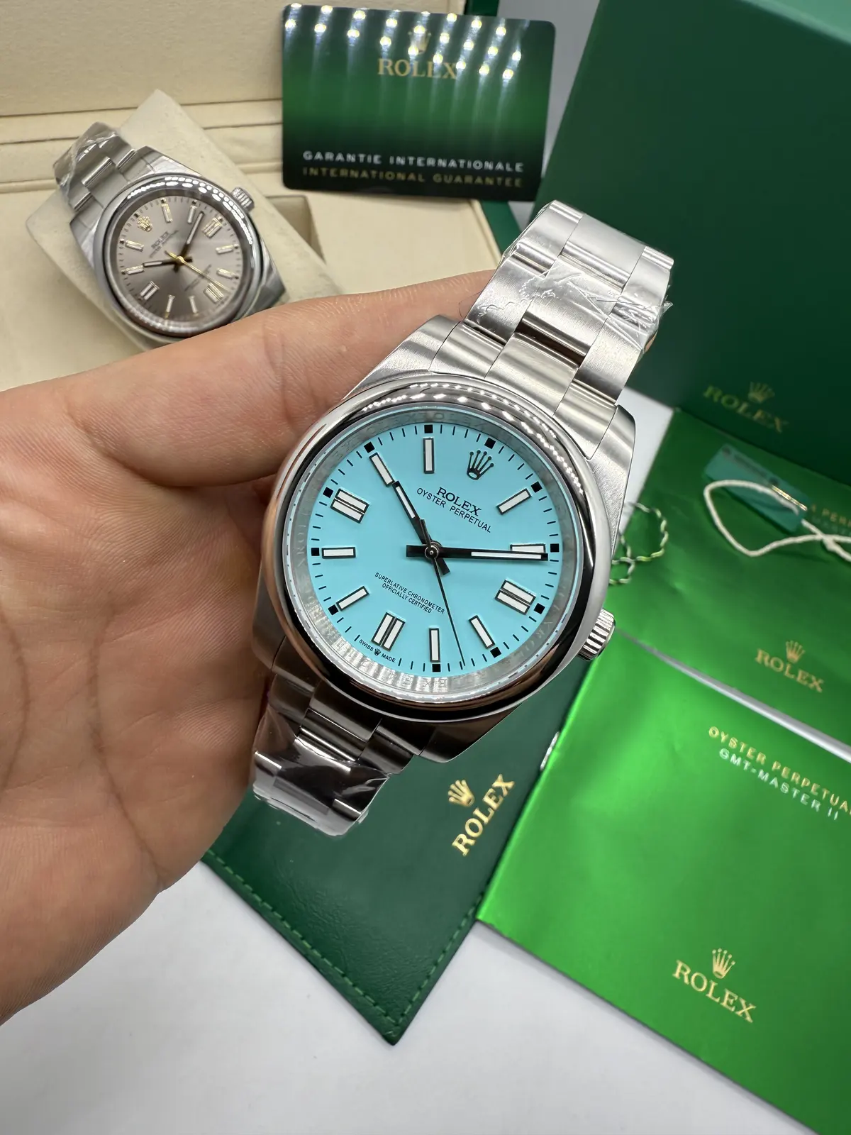 Rolex Oyster Perpetual Tiffany 41 mm