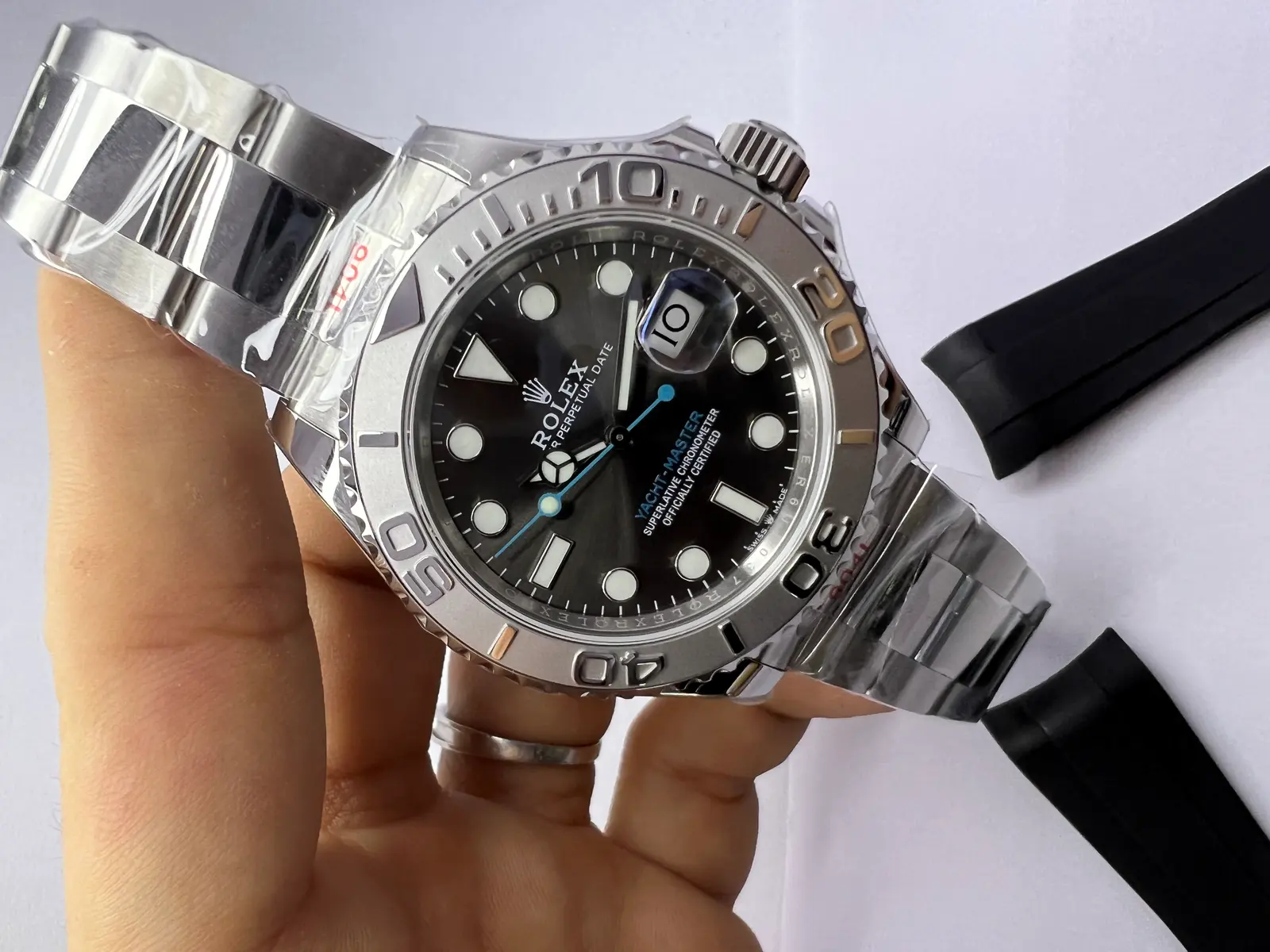Rolex Yacht Master Dial Cinza