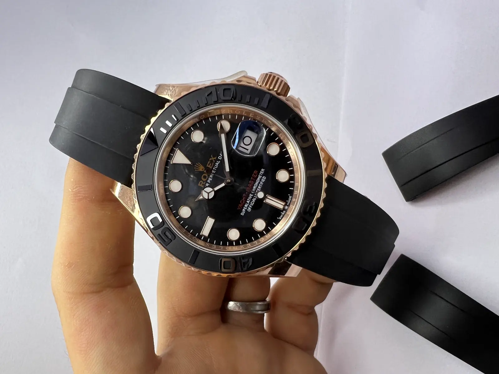 Rolex Yacht Master Rosé Gold