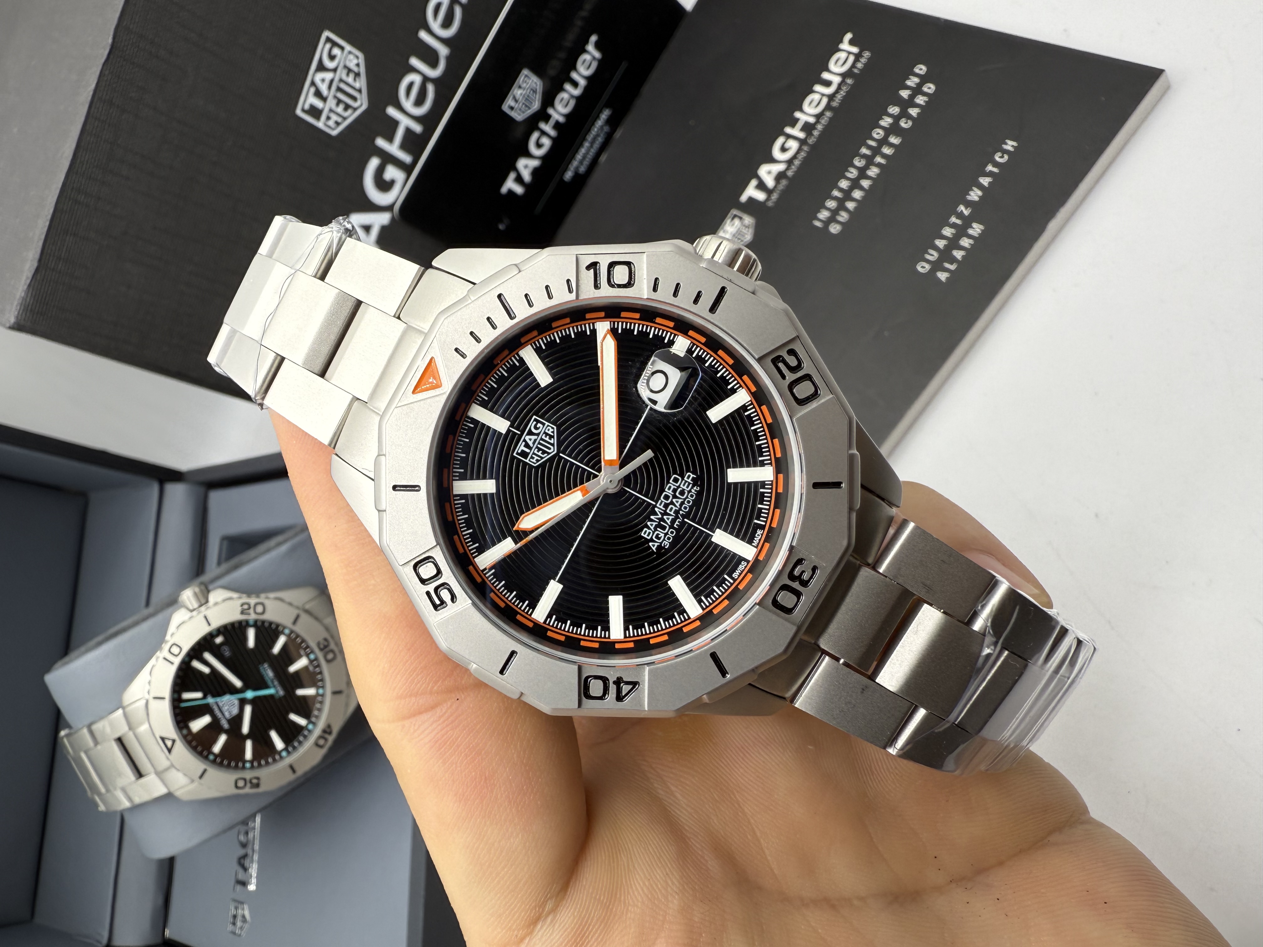 Tag Heuer Aquaracer Professional Solargraph Aço Anodizado BANFORD