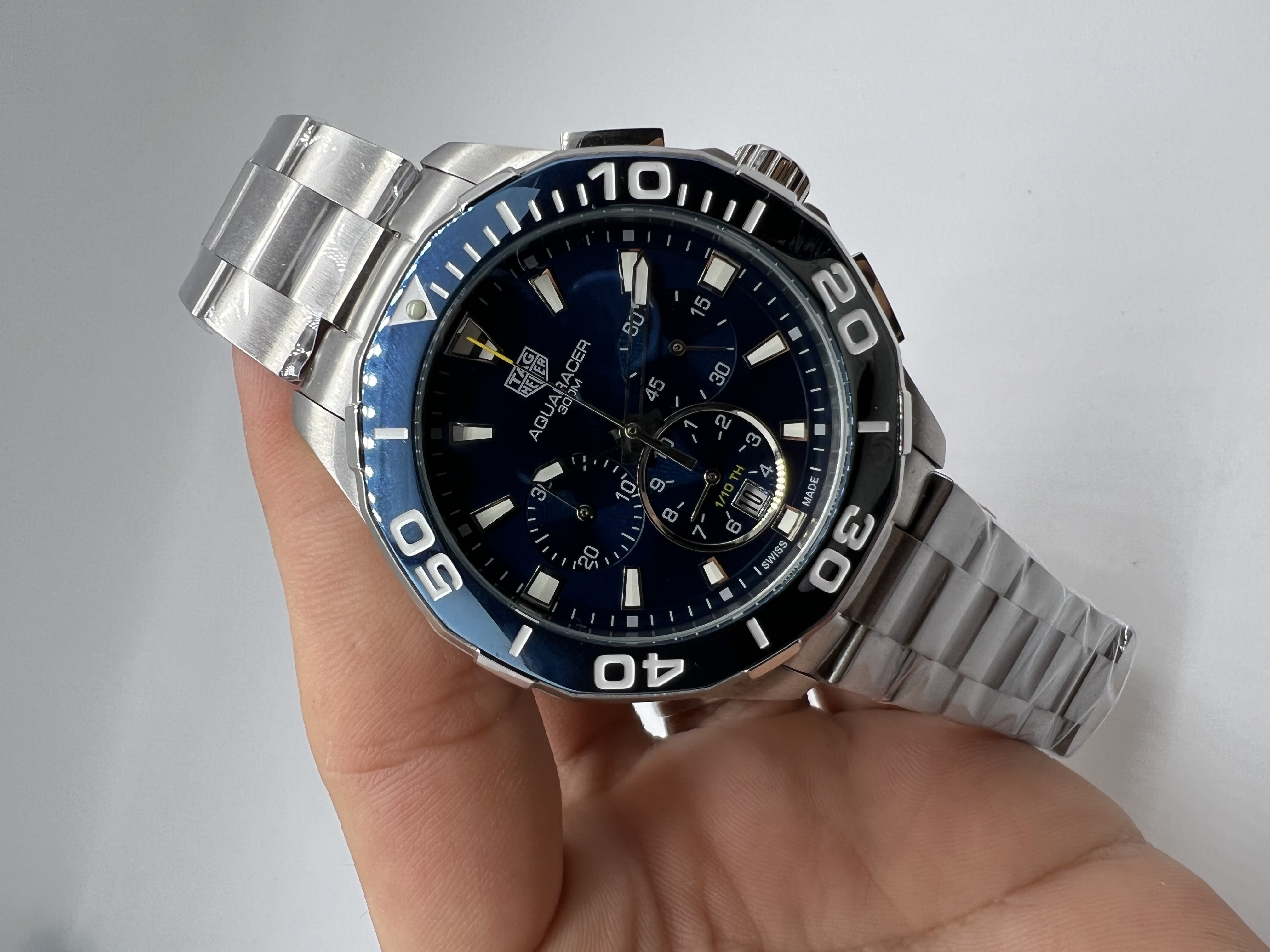 Tag Heuer Aquaracer Chronograph Azul