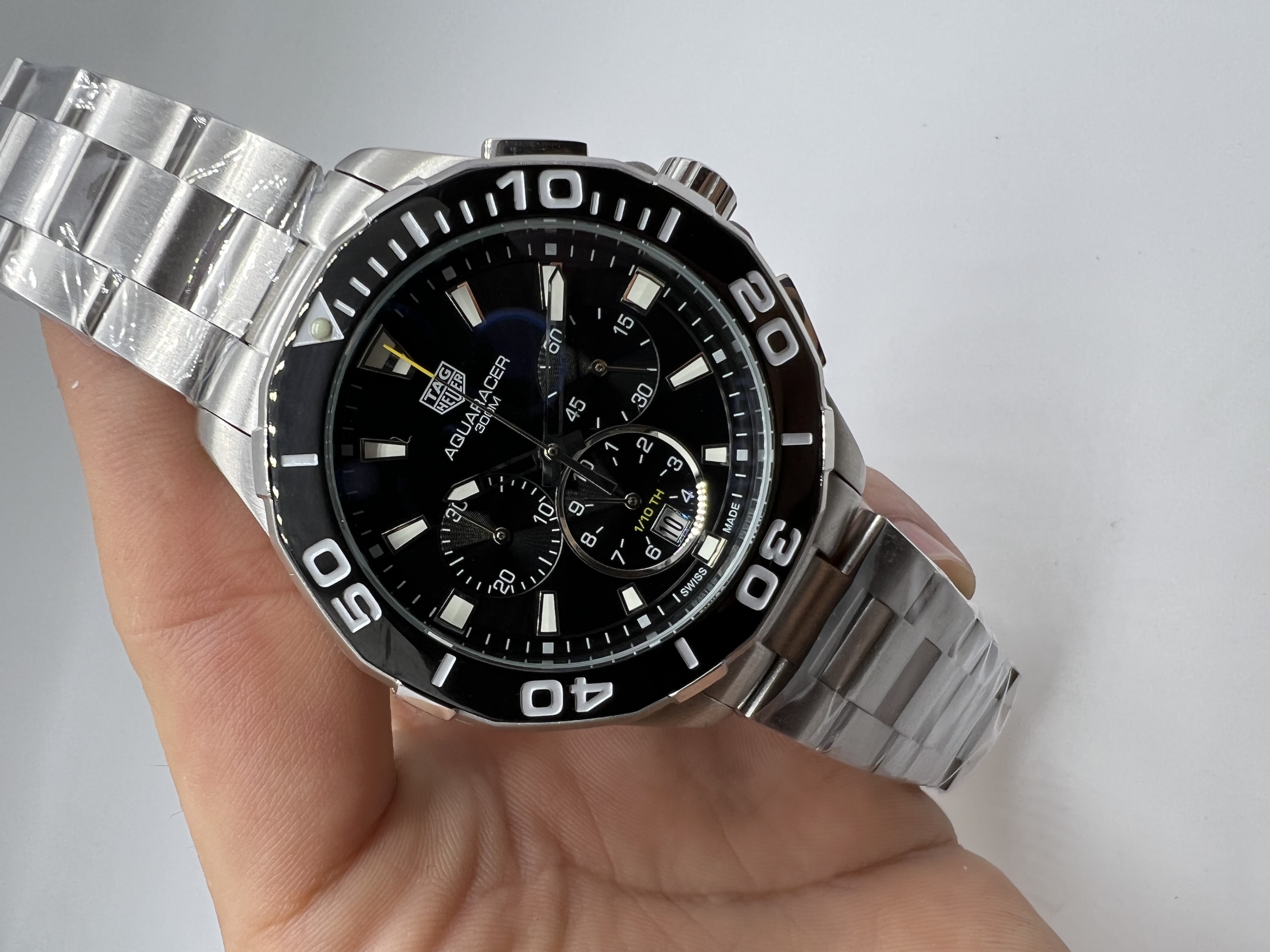 Tag Heuer Aquaracer Chronograph Preto