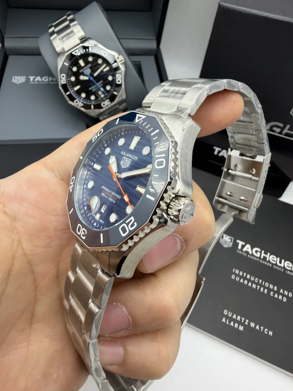 Tag Heuer AQUARACER Dial Azul Ceramica