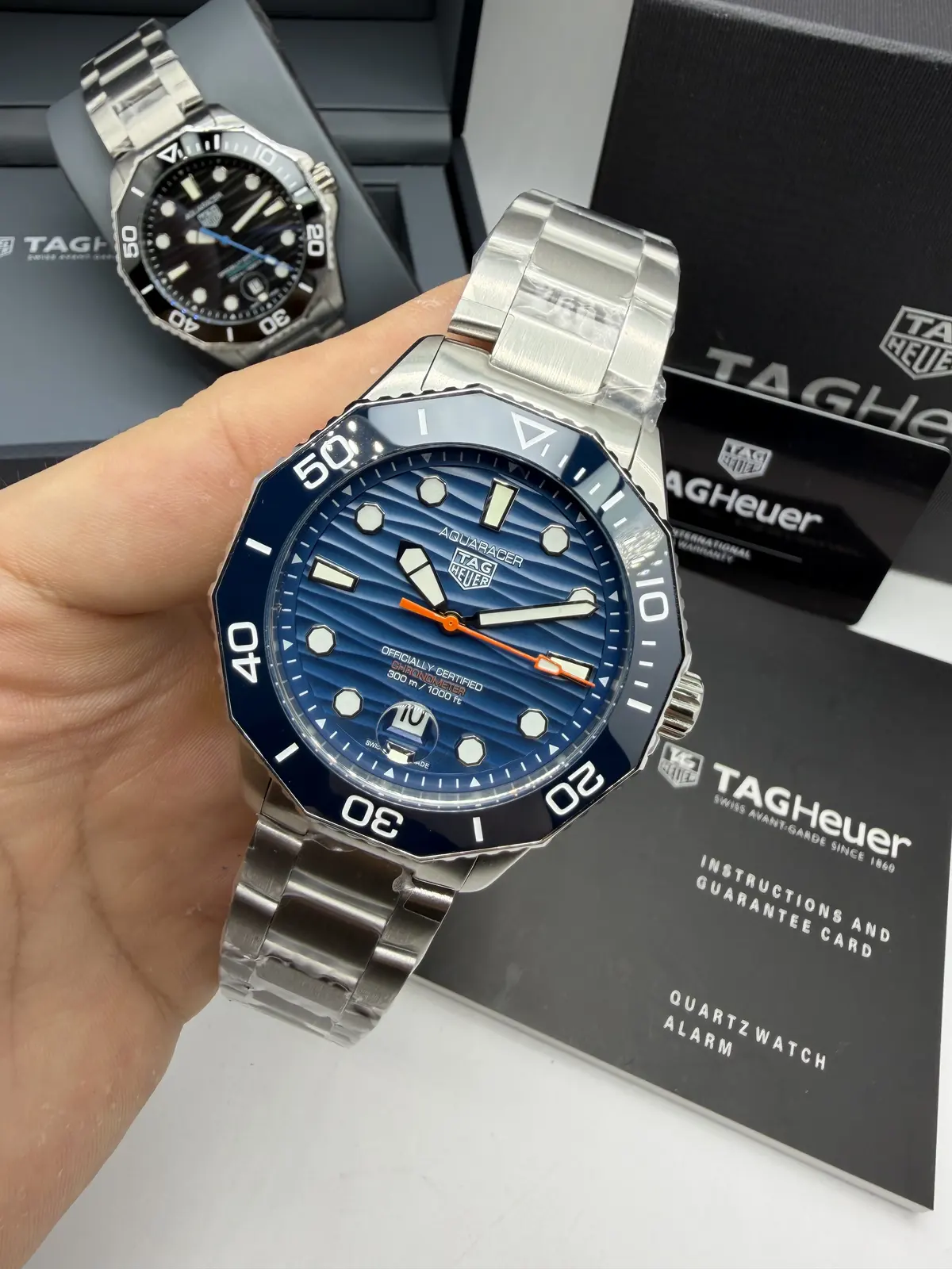 Tag Heuer AQUARACER Dial Azul Ceramica