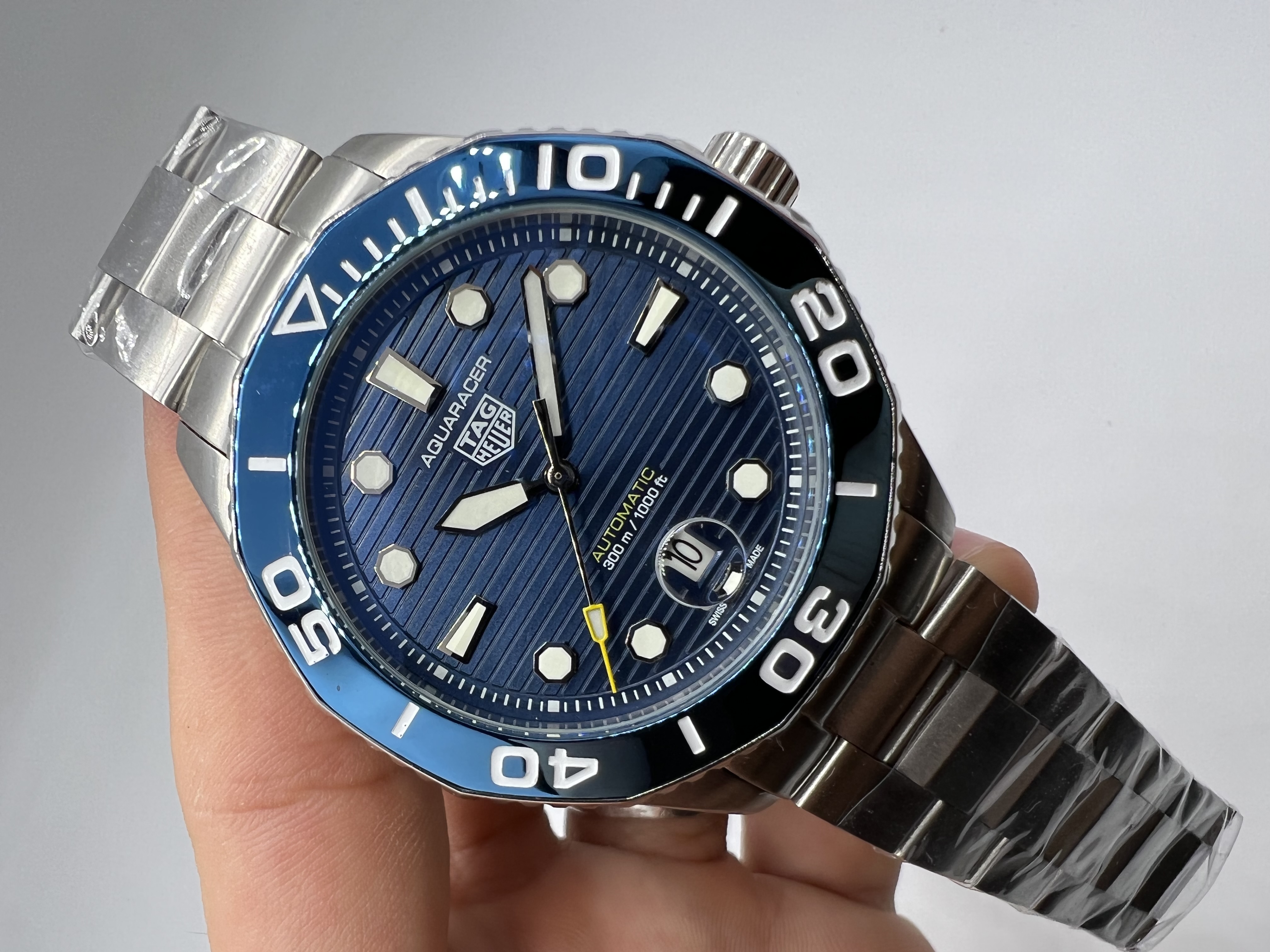 Tag Heuer AQUARACER Dial Azul Ceramica