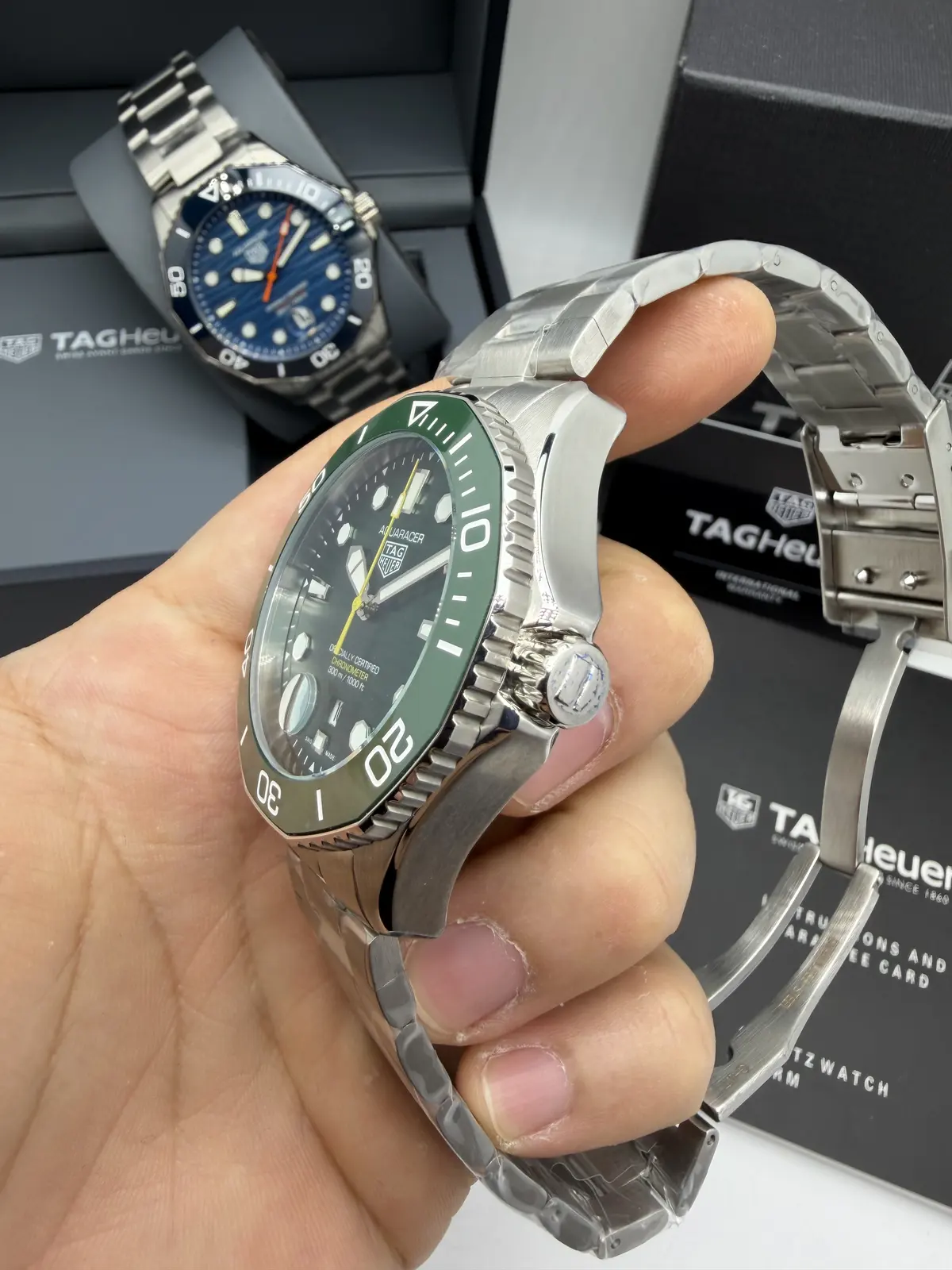 Tag Heuer Aquaracer Dial Verde