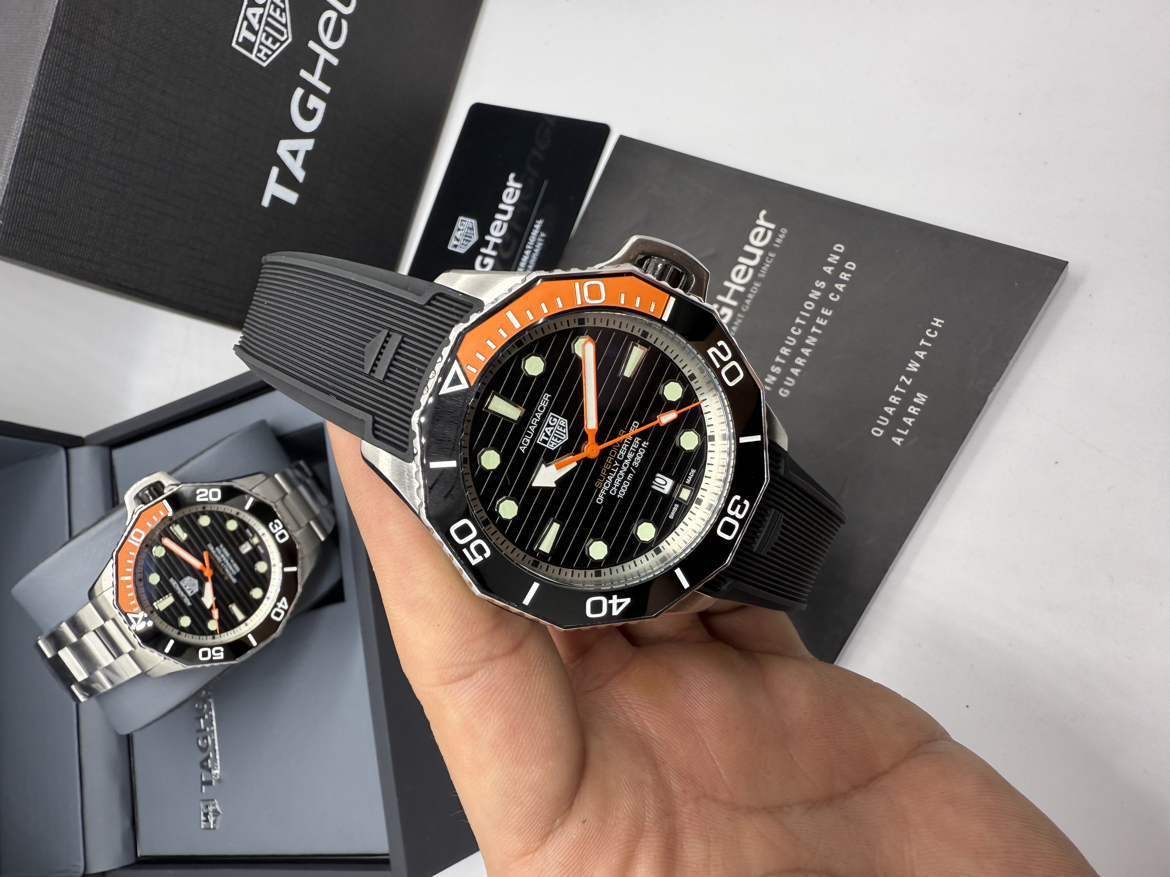 Tag Heuer Aquaracer Professional Dial Preto