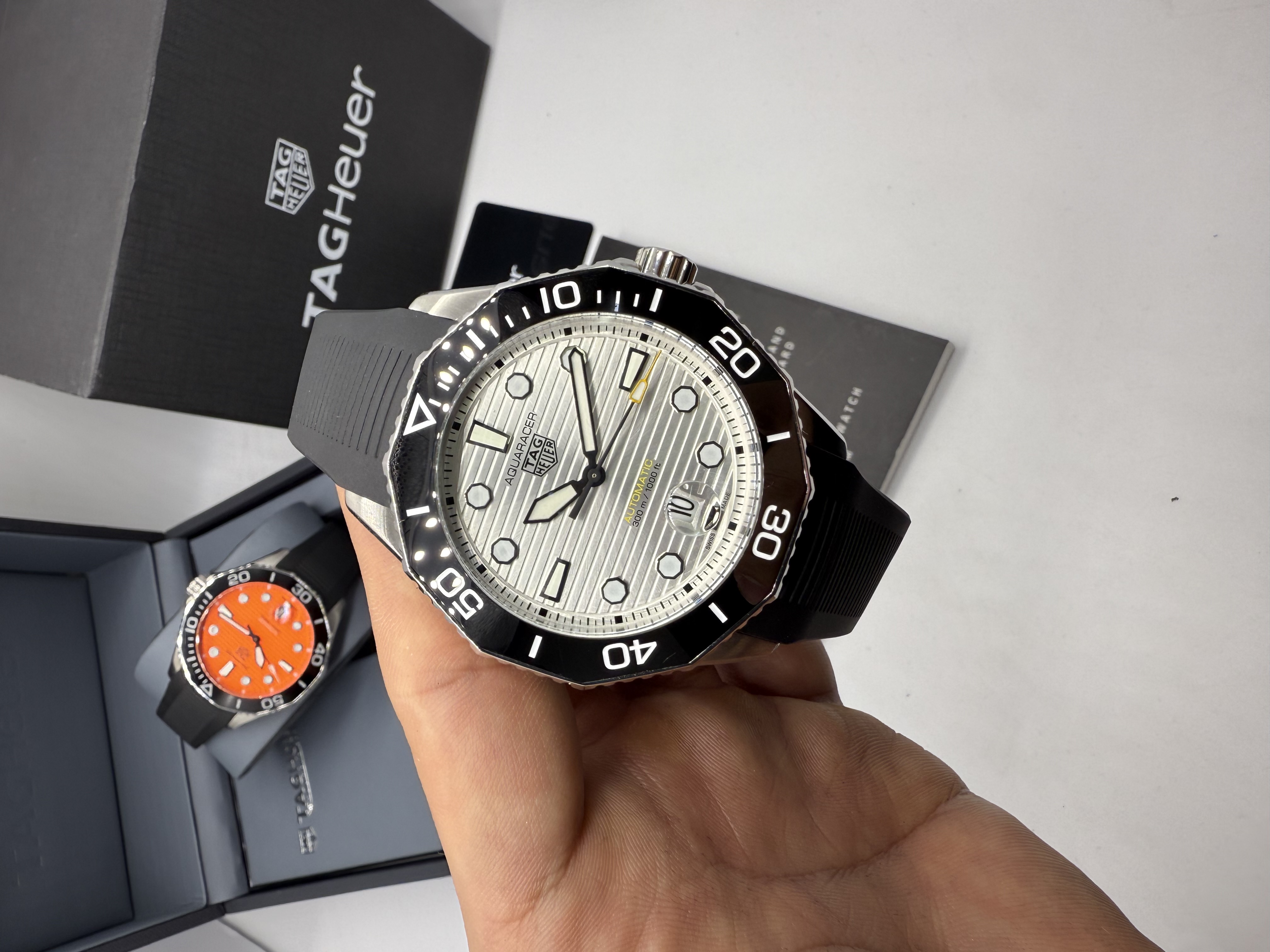 Tag Heuer Aquaracer Professional Dial Branco