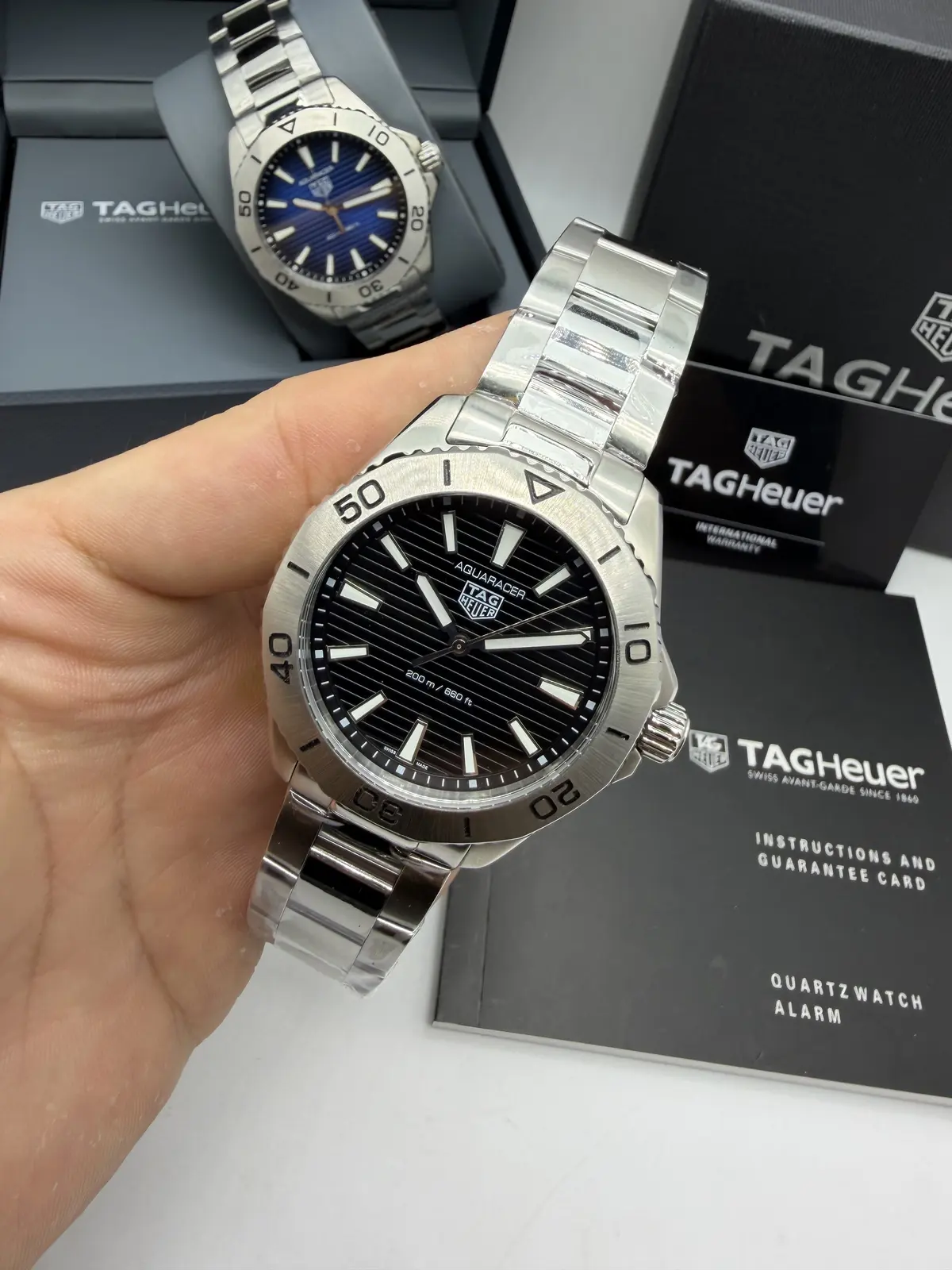 Tag Heuer Aquaracer Solargrafh Dial Preto