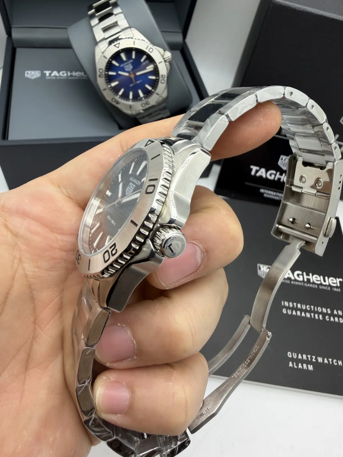 Tag Heuer Aquaracer Solargrafh Dial Preto