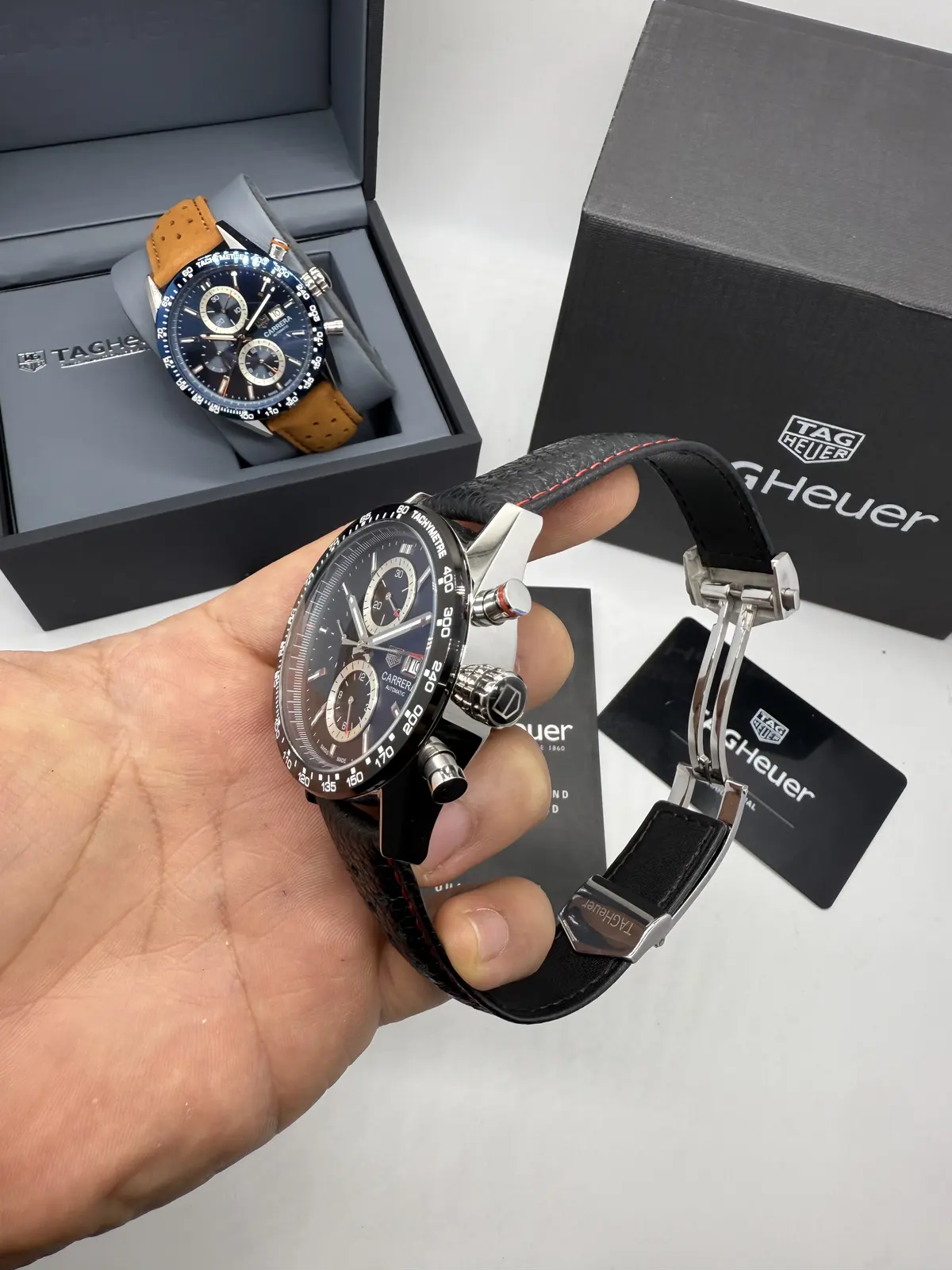 Tag Heuer Carrera Calibre 16 Couro