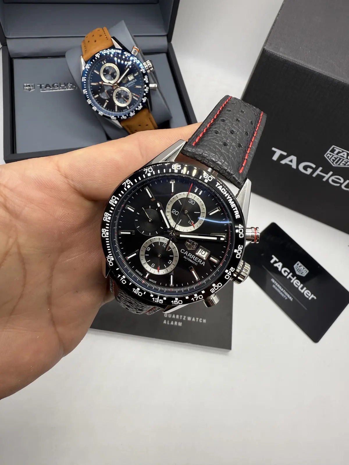 Tag Heuer Carrera Calibre 16 Couro