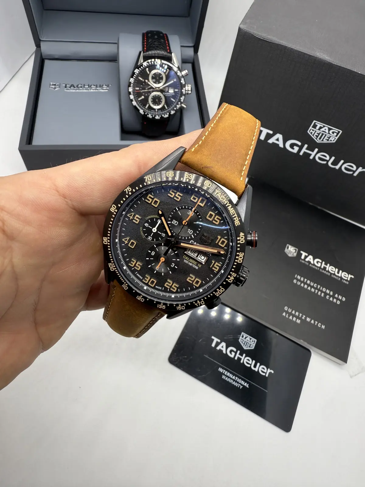 Tag Heuer Carrera Calibre 16 Couro