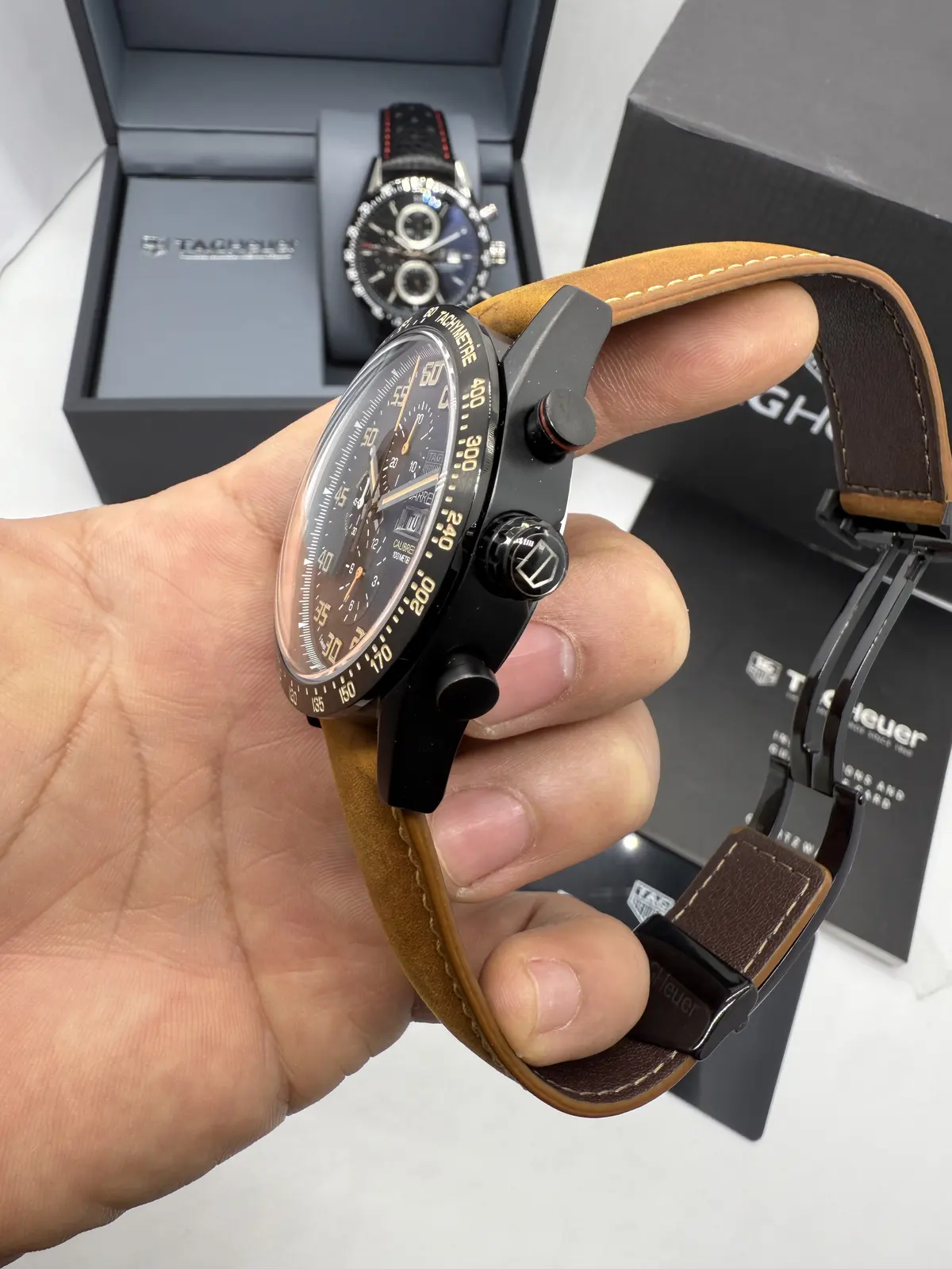 Tag Heuer Carrera Calibre 16 Couro