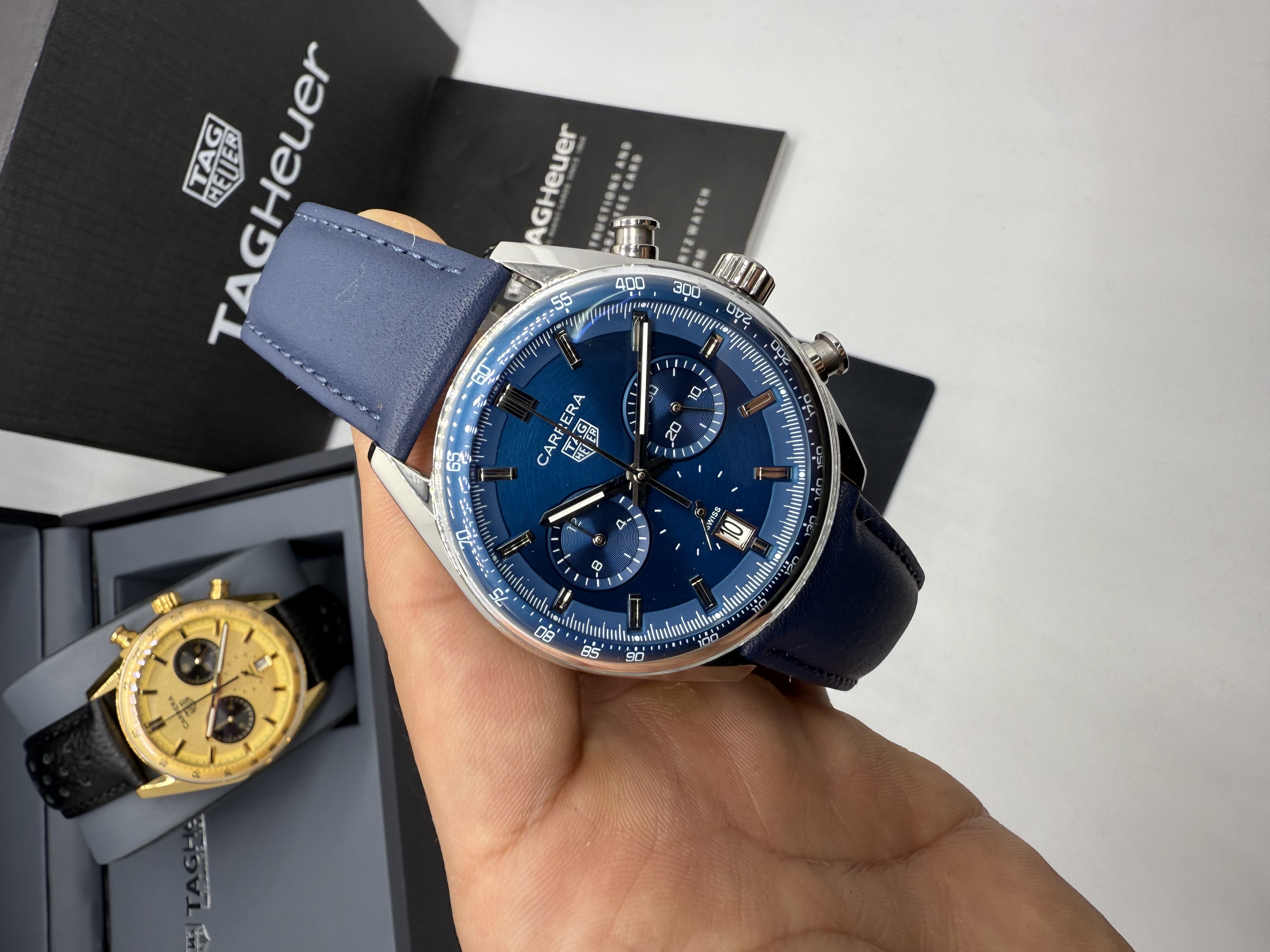 Tag Heuer Carrera Chronograph PORSCHE Azul