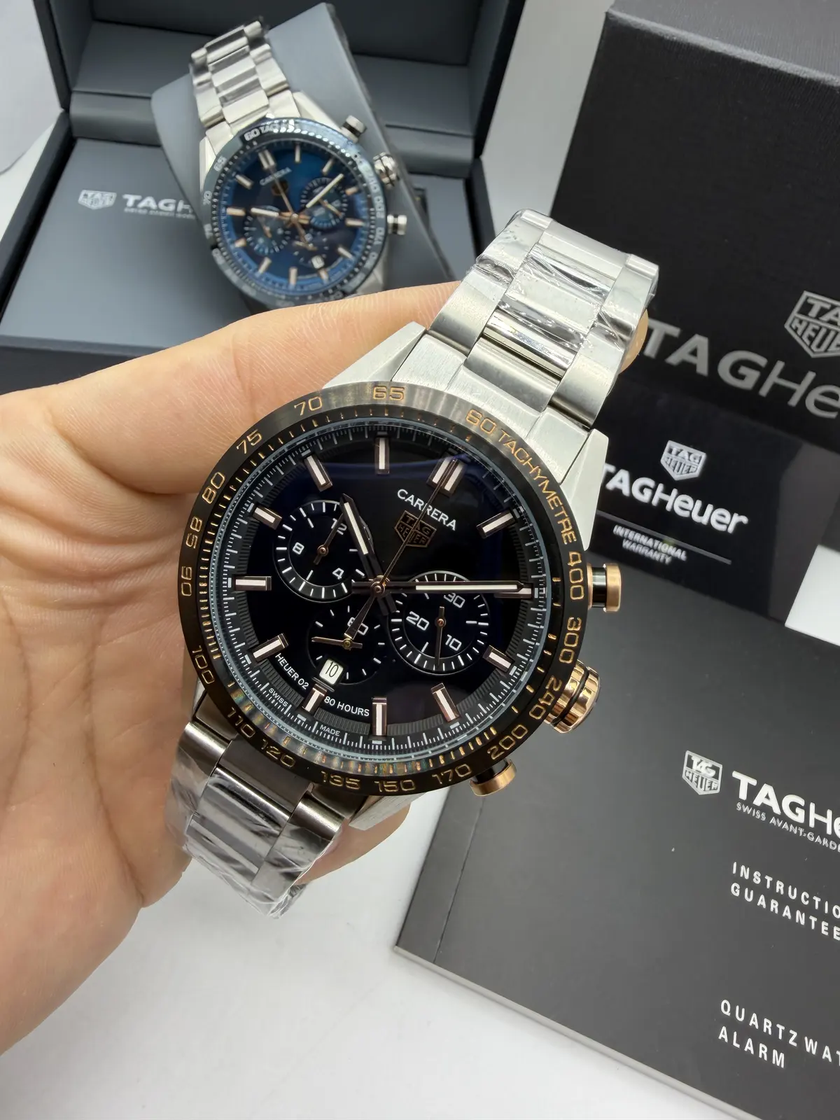 Tag Heuer Carrera Chronograph Rosé e prata