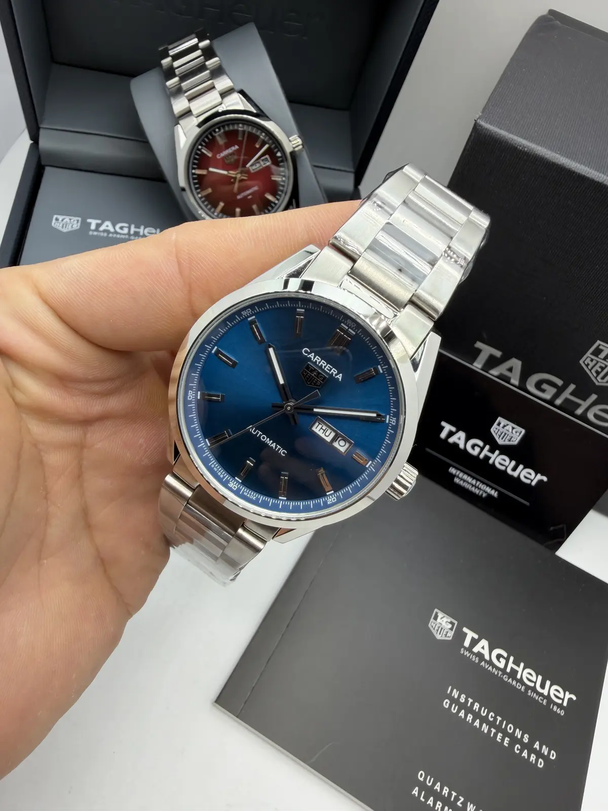 Tag Heuer Carrera DayDate Dial Azul