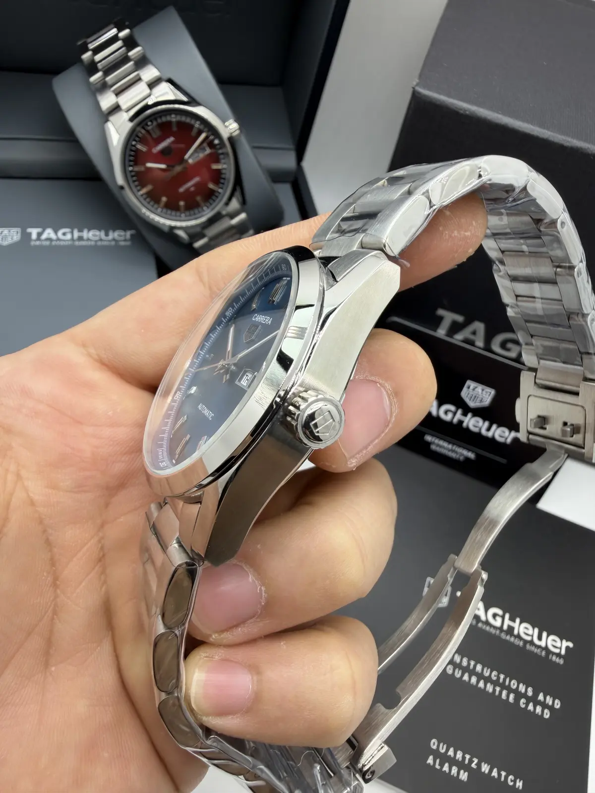 Tag Heuer Carrera DayDate Dial Azul