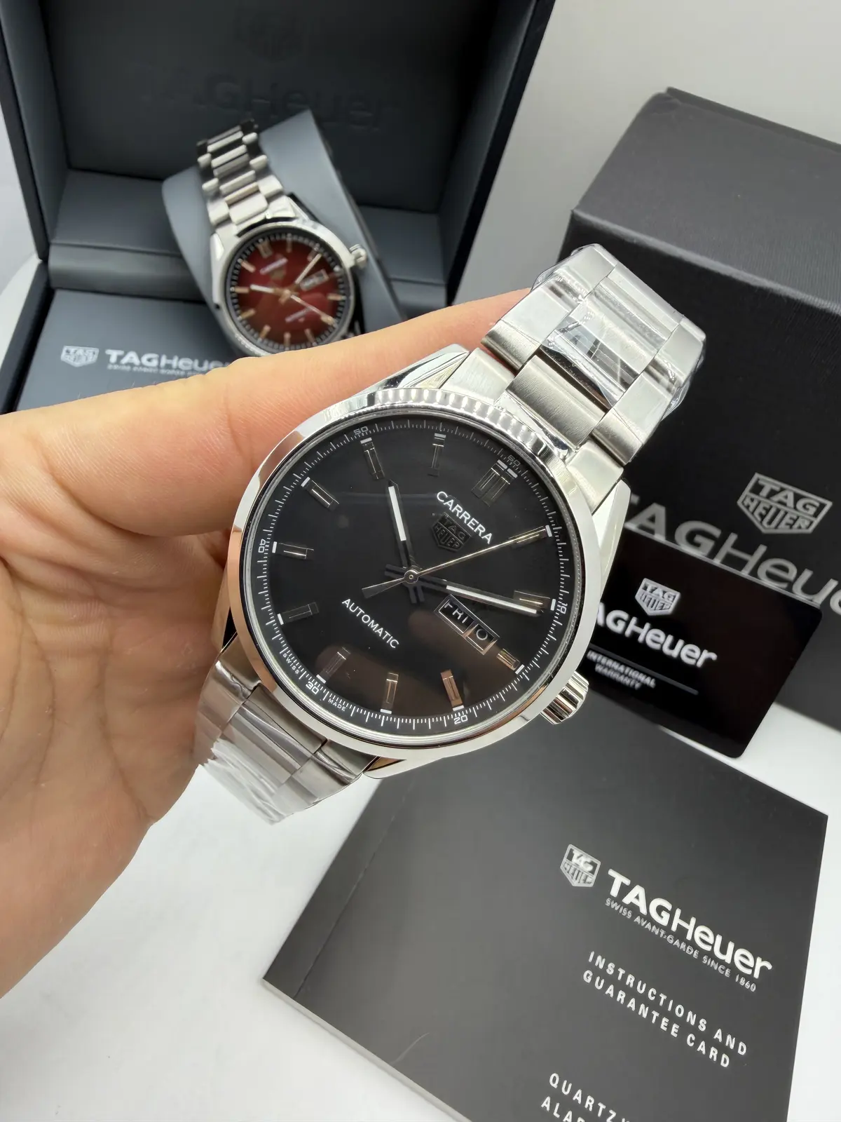 Tag Heuer Carrera DayDate Dial Cinza