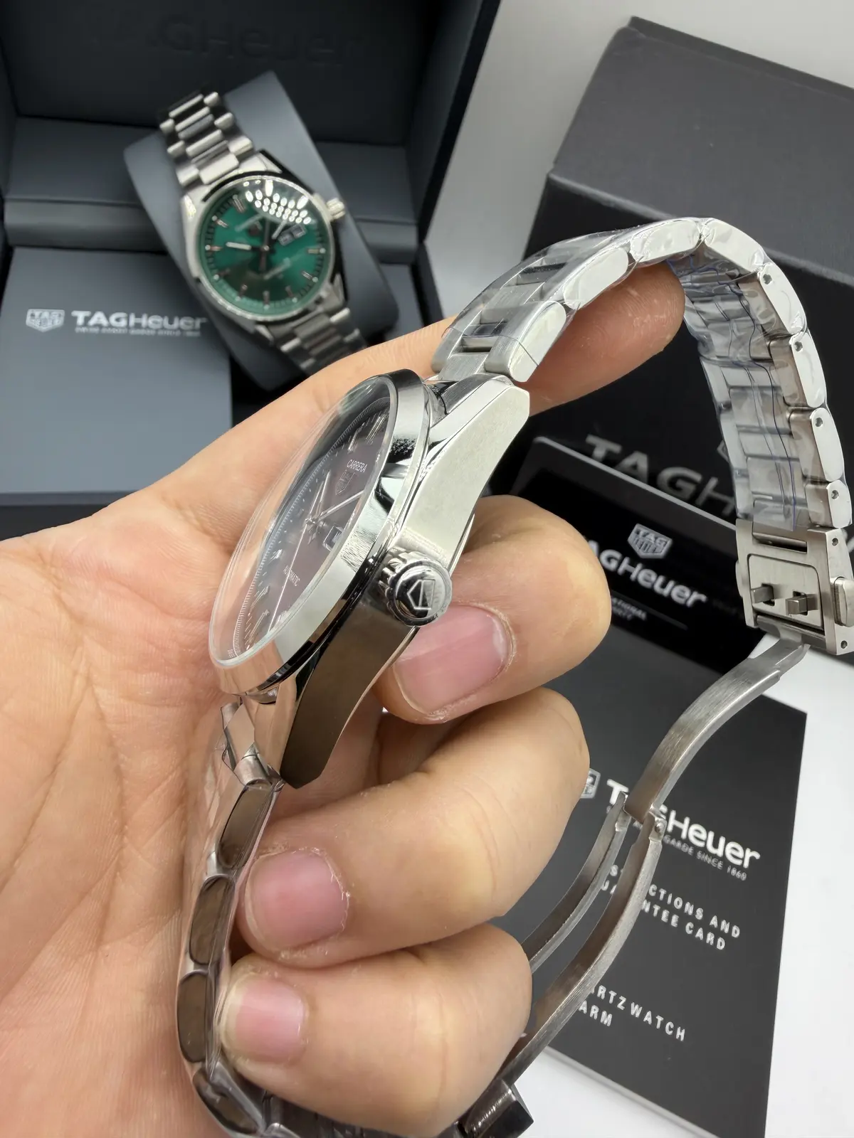 Tag Heuer Carrera DayDate Dial Vermelho