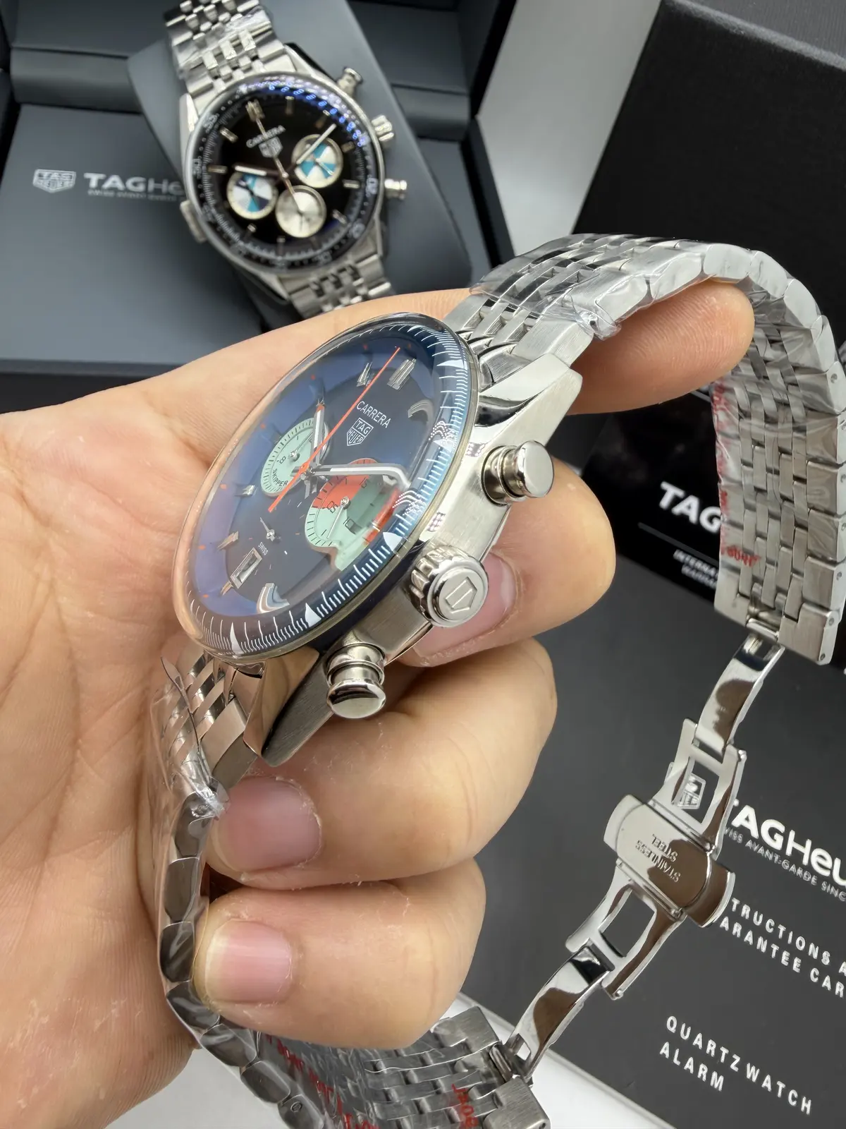 Tag Heuer Carrera Dial Azul Lançamento