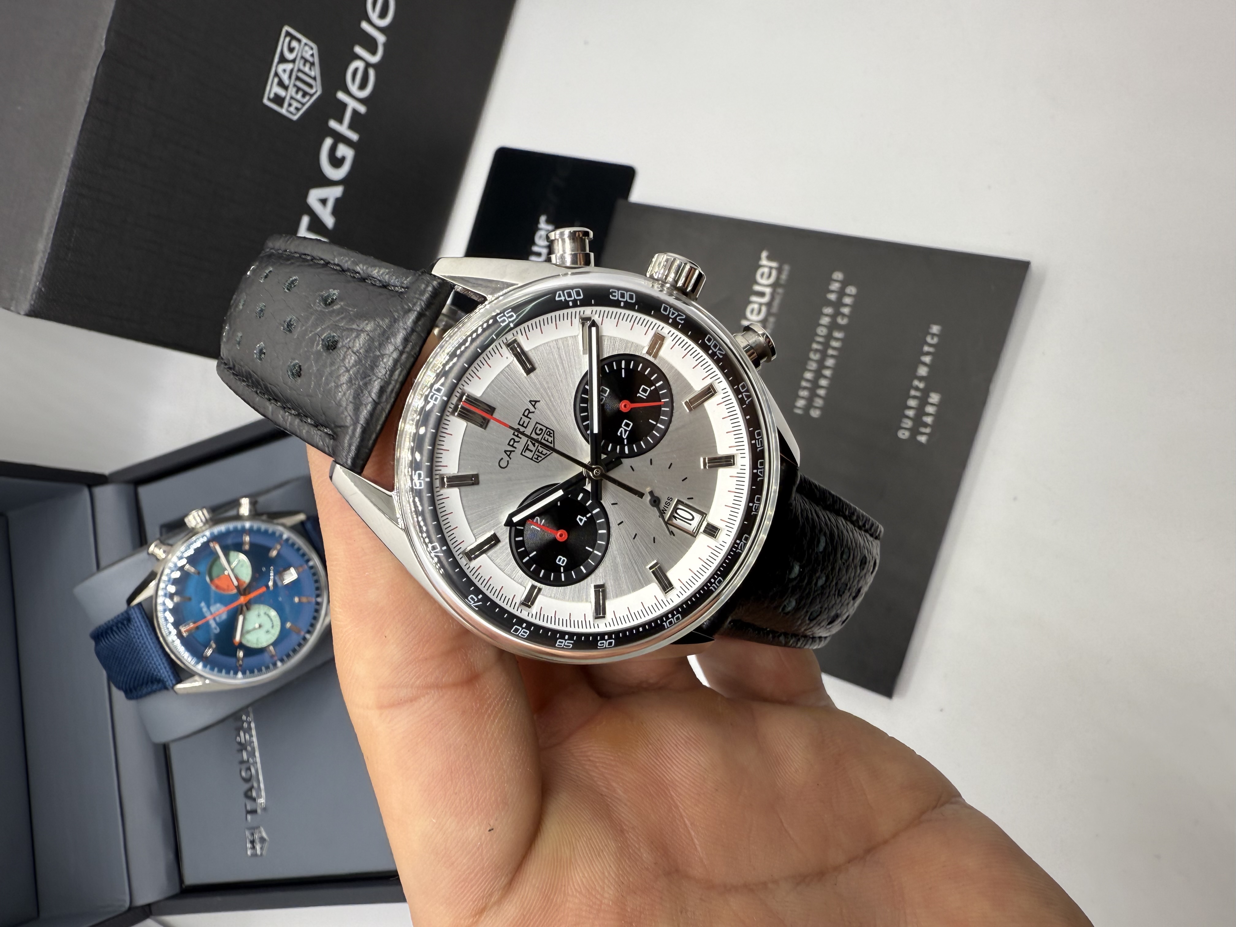 Tag Heuer Carrera "Panda" Glassbox
