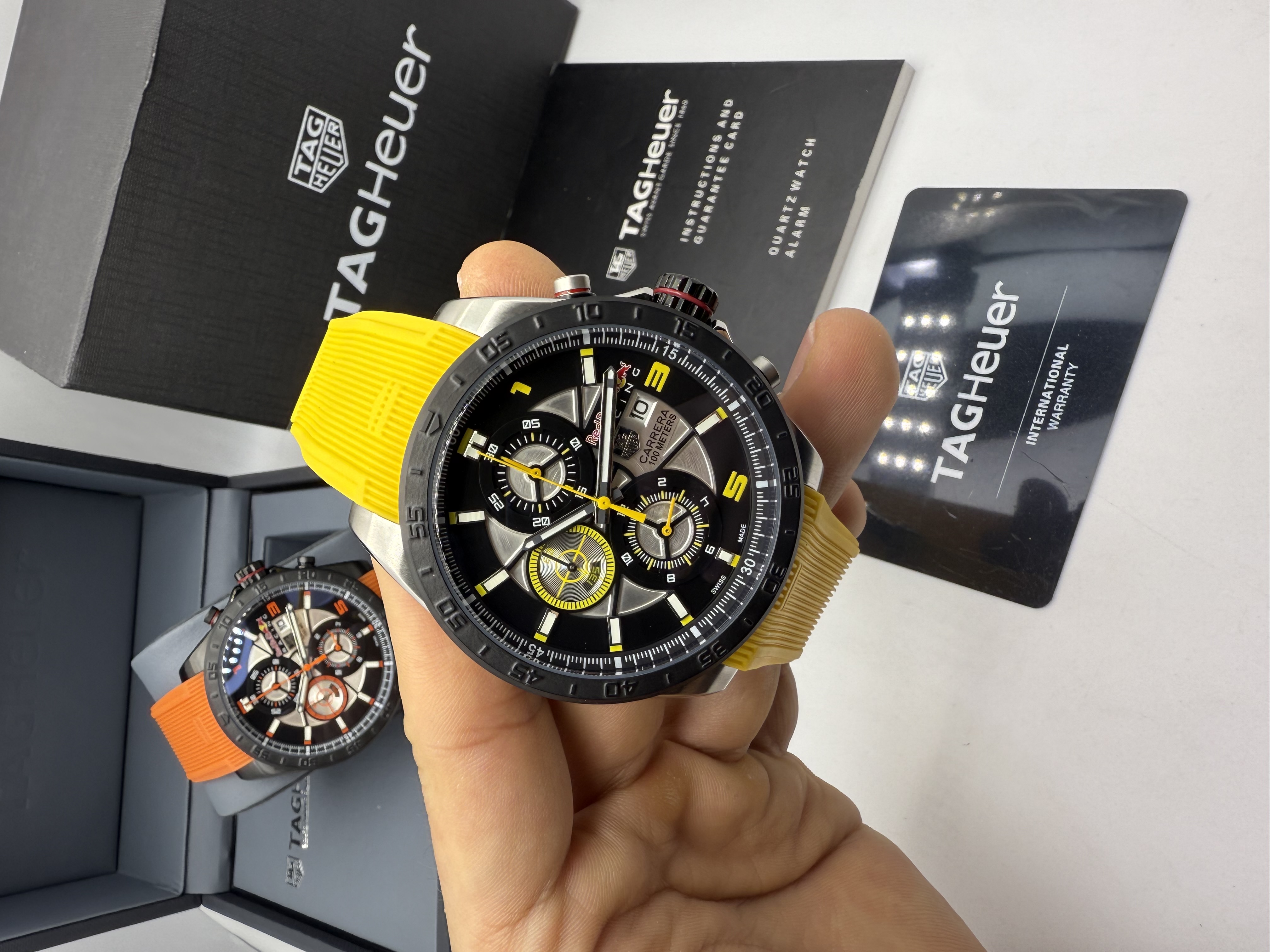 Tag Heuer Carrera Red Bull Racing Amarelo