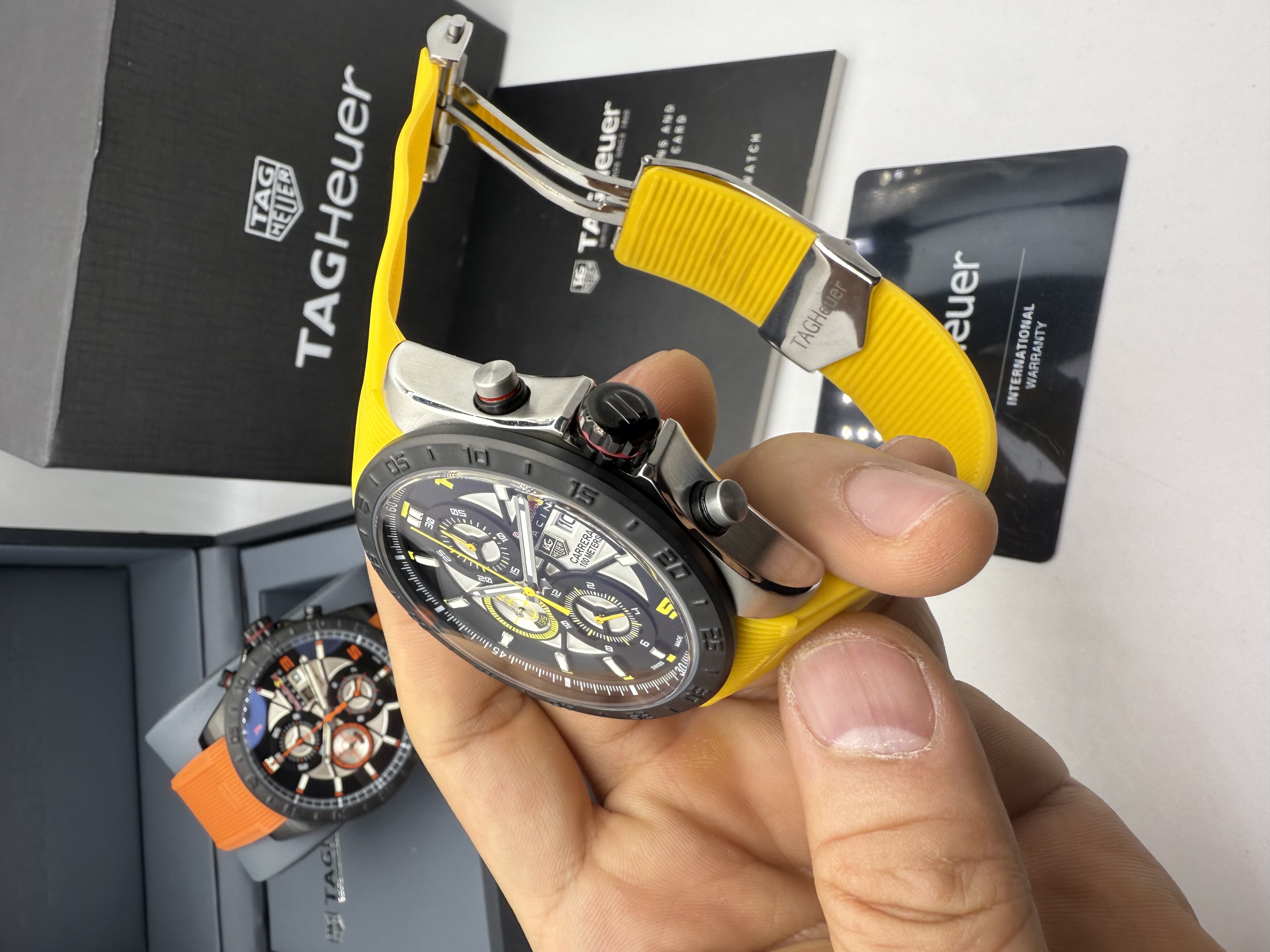 Tag Heuer Carrera Red Bull Racing Amarelo