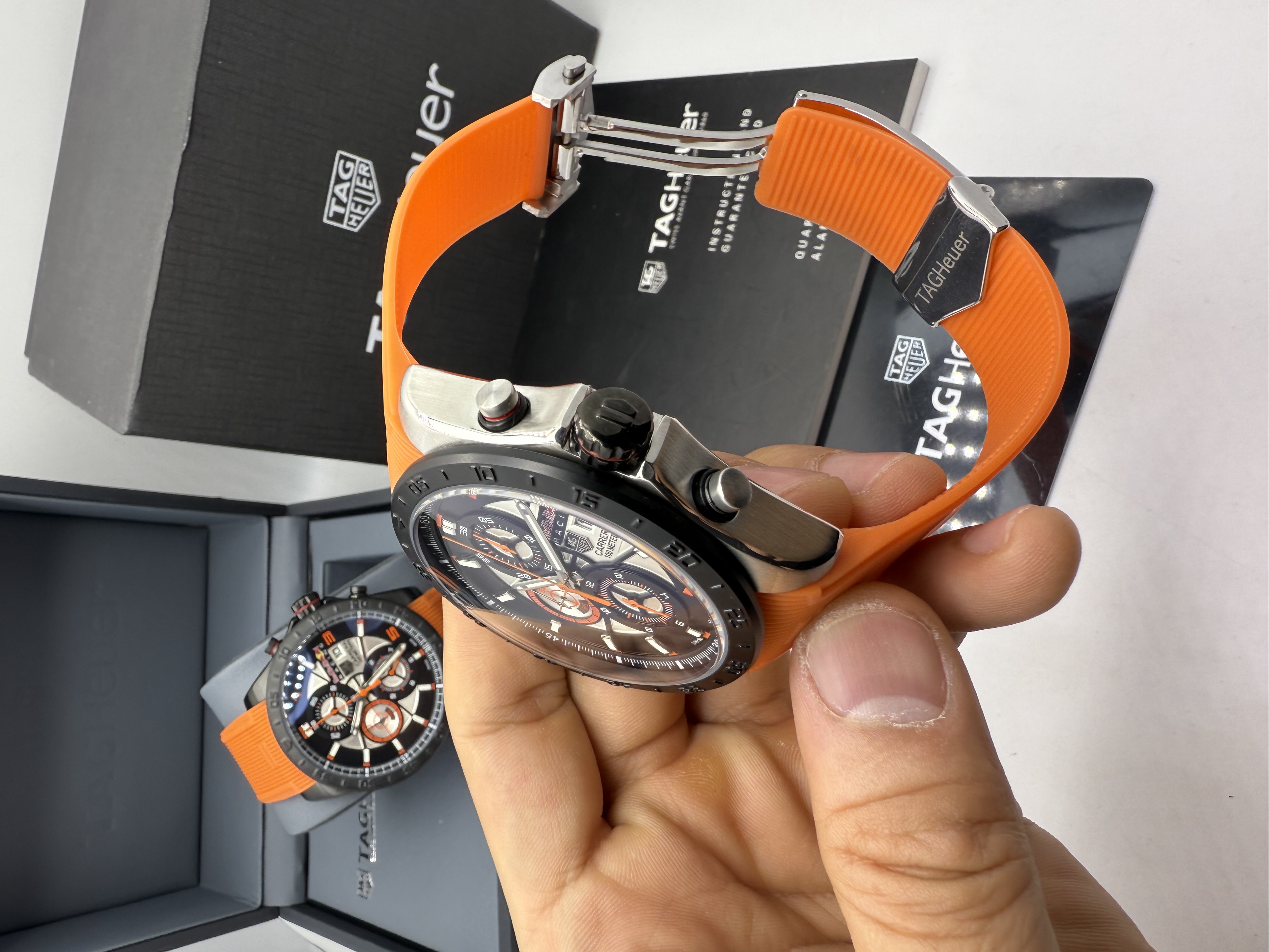 Tag Heuer Carrera Red Bull Racing Laranja