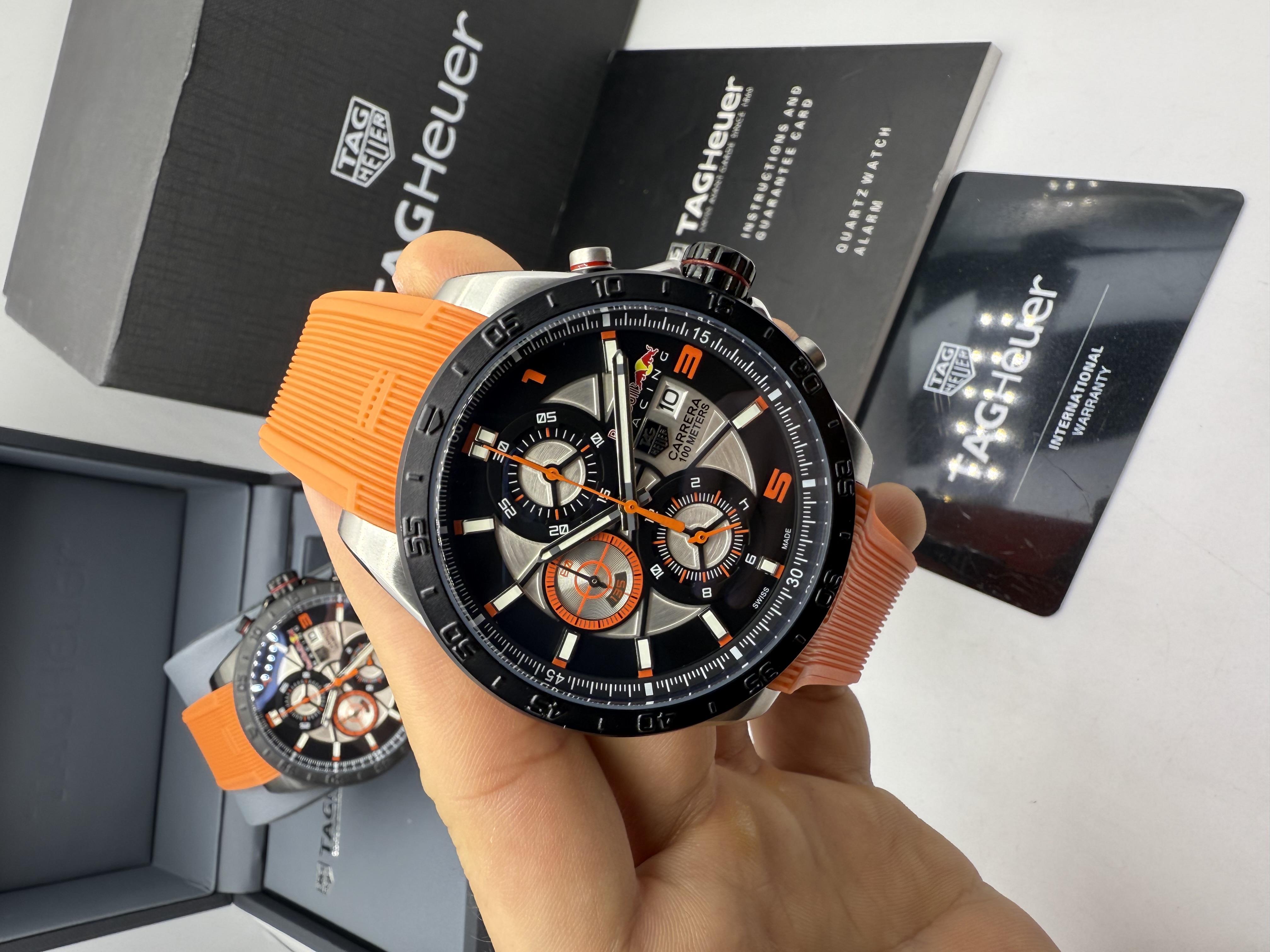Tag Heuer Carrera Red Bull Racing Laranja