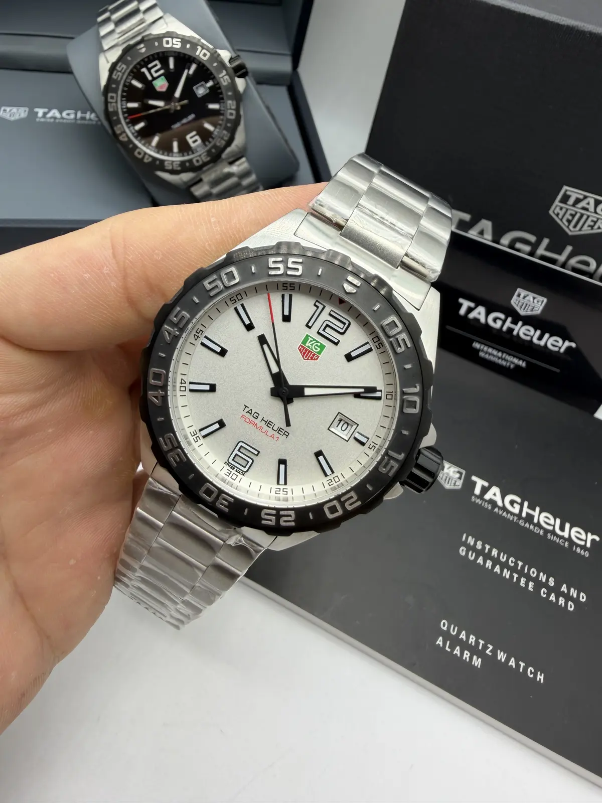 Tag Heuer Formula 1 Aço Dial Branco