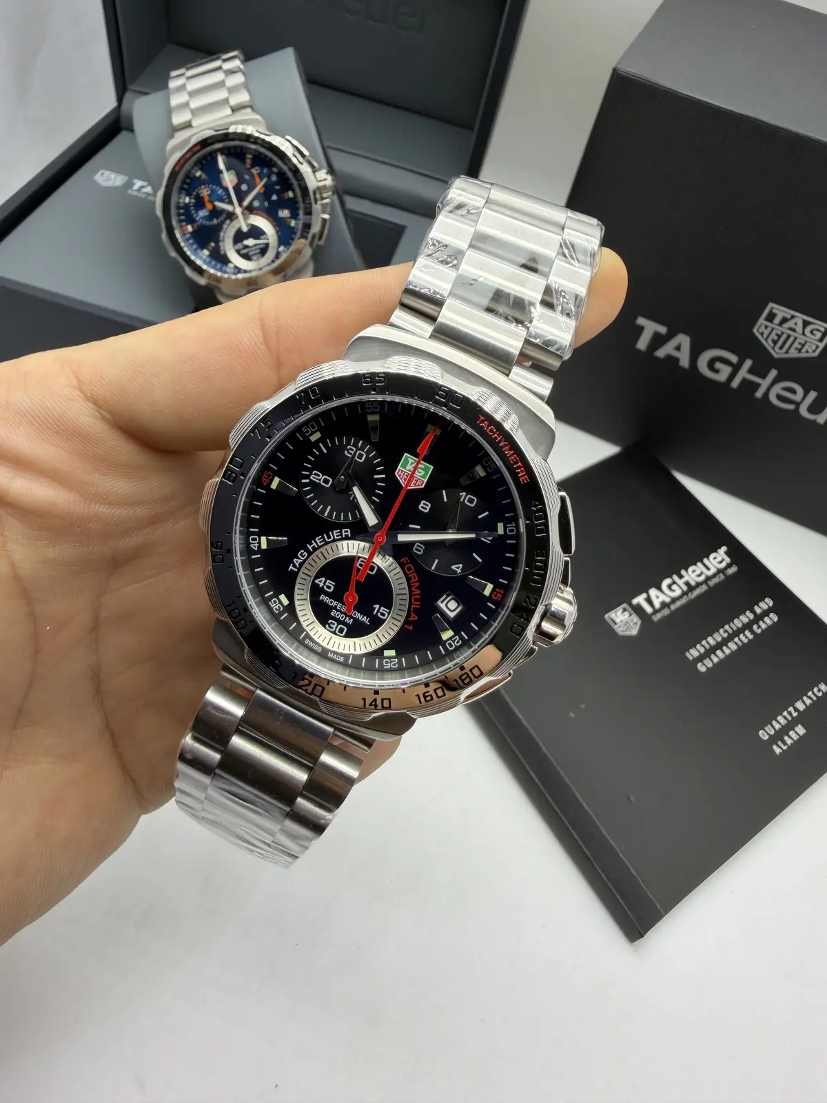 Tag Heuer Formula 1 aço Dial Preto