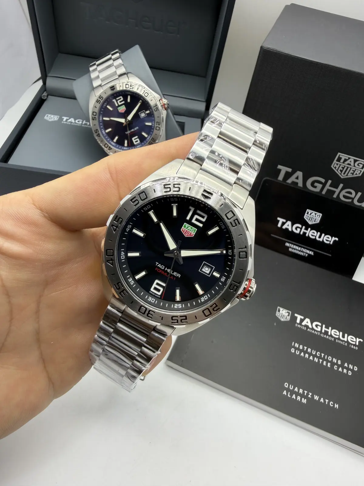 Tag Heuer Formula 1 aço Dial Preto