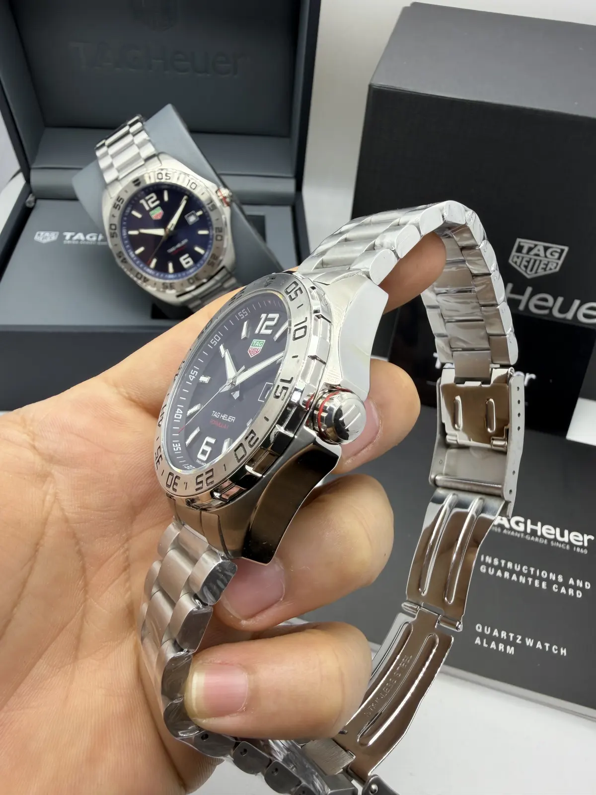 Tag Heuer Formula 1 aço Dial Preto