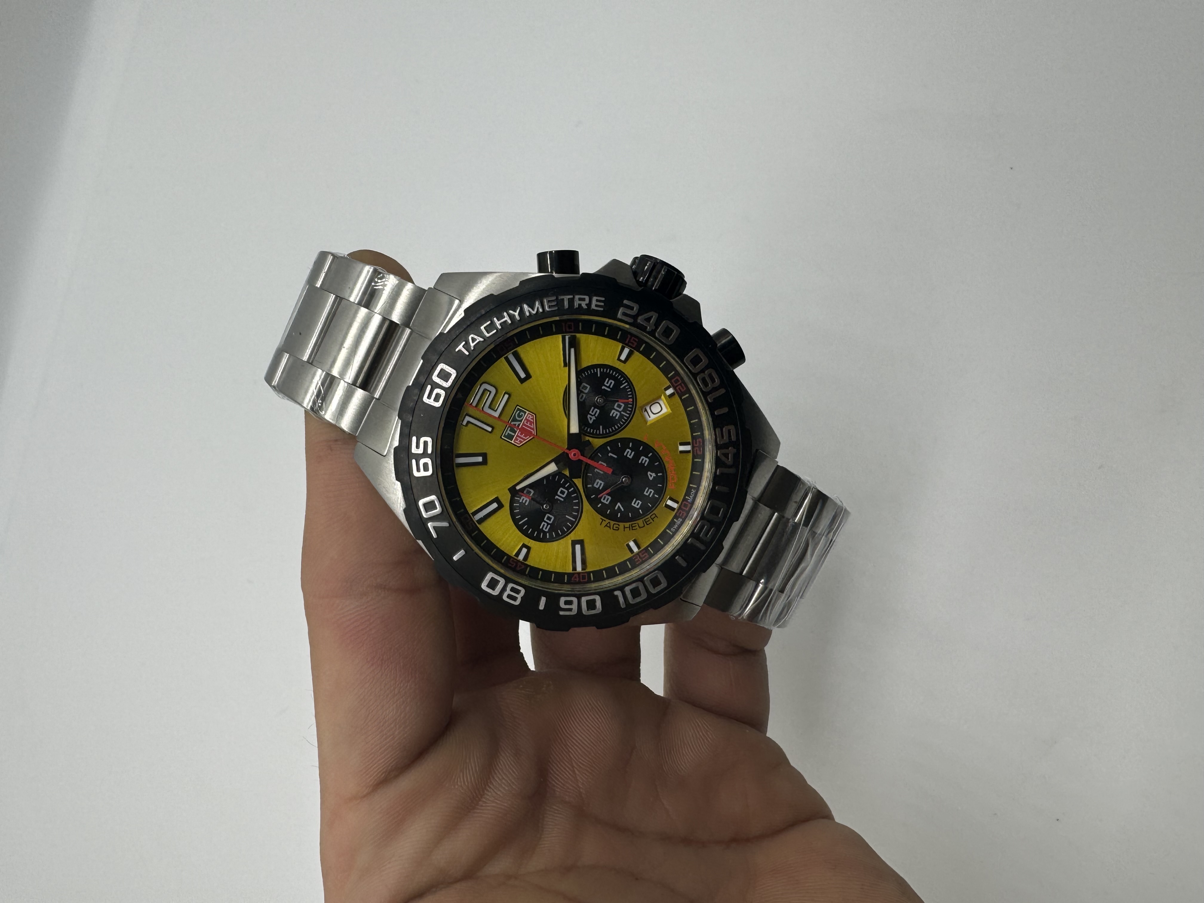 Tag Heuer Formula 1 Chronograph Dial Amarelo