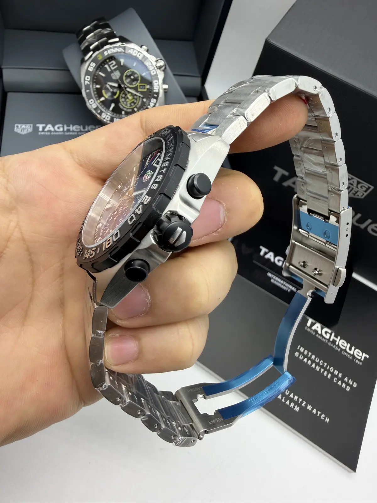 Tag Heuer Formula 1 Chronograph Dial Azul