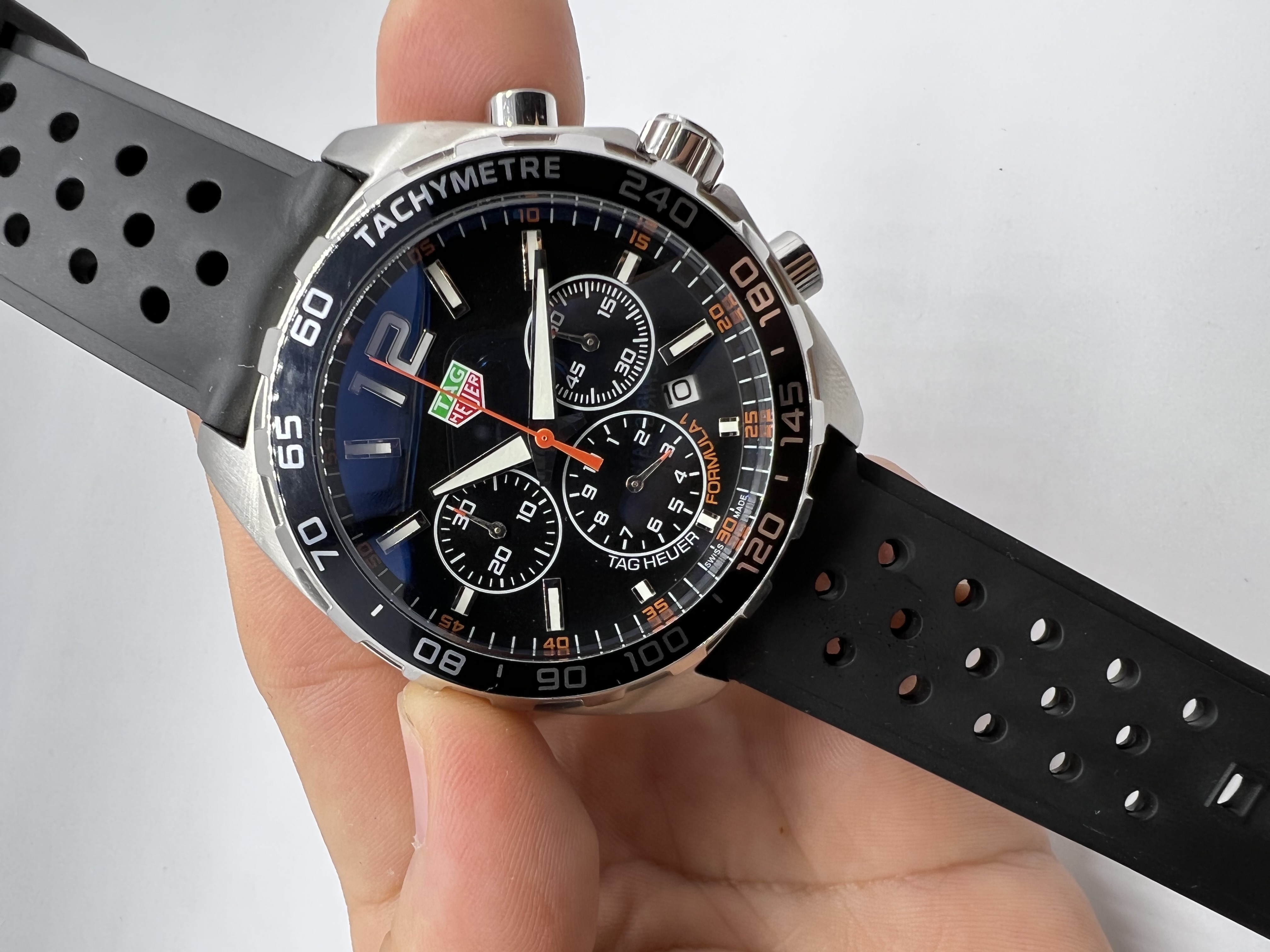 Tag Heuer Fórmula 1 Chronograph Dial Preto