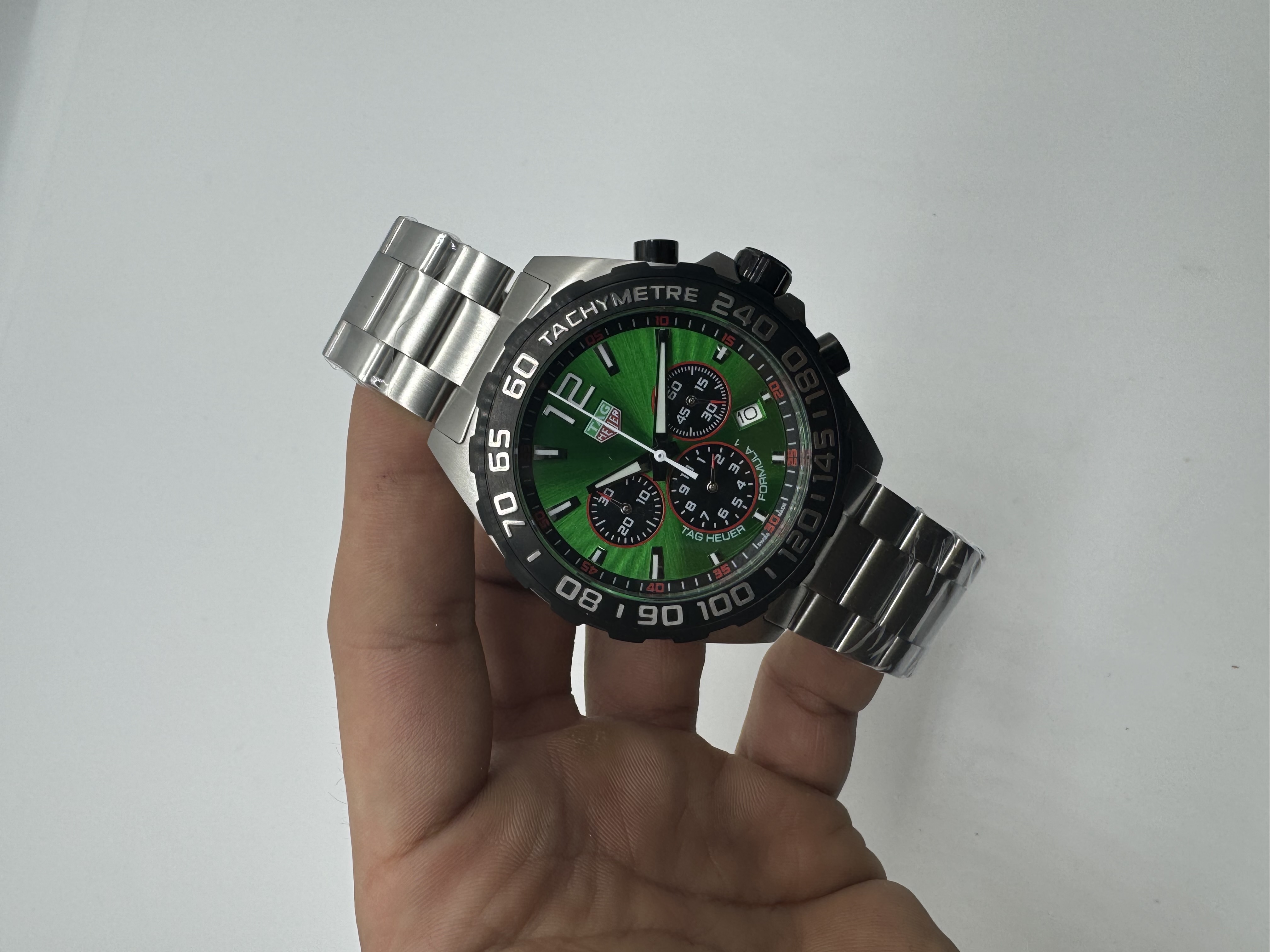 Tag Heuer Formula 1 Chronograph Dial Verde