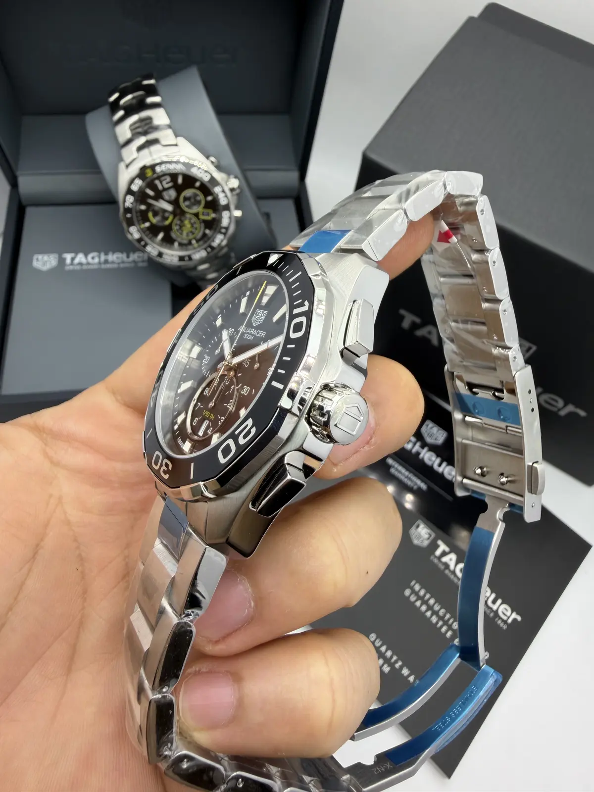Tag Heuer Aquaracer Chronograph Preto