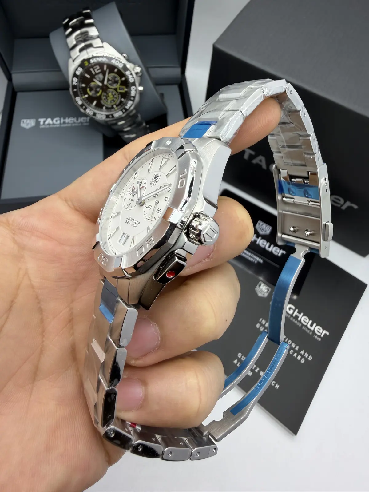 Tag Heuer Aquaracer Chronograph Branco