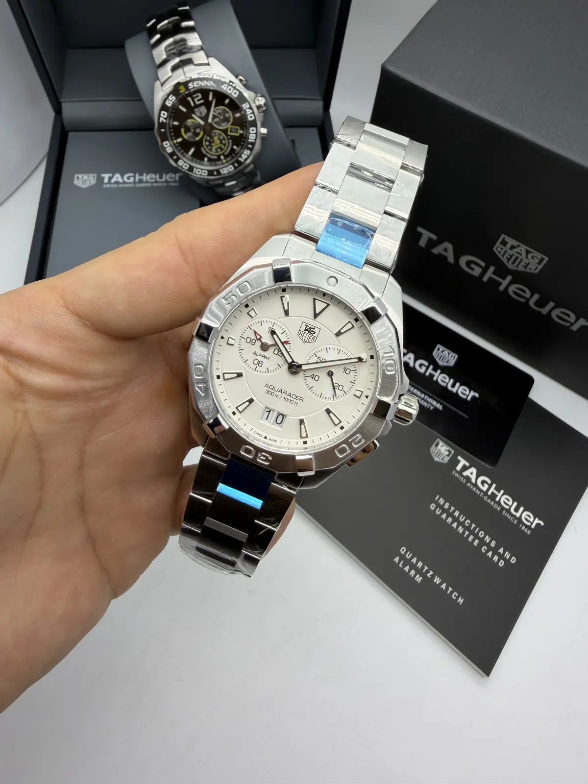 Tag Heuer Aquaracer Chronograph Branco